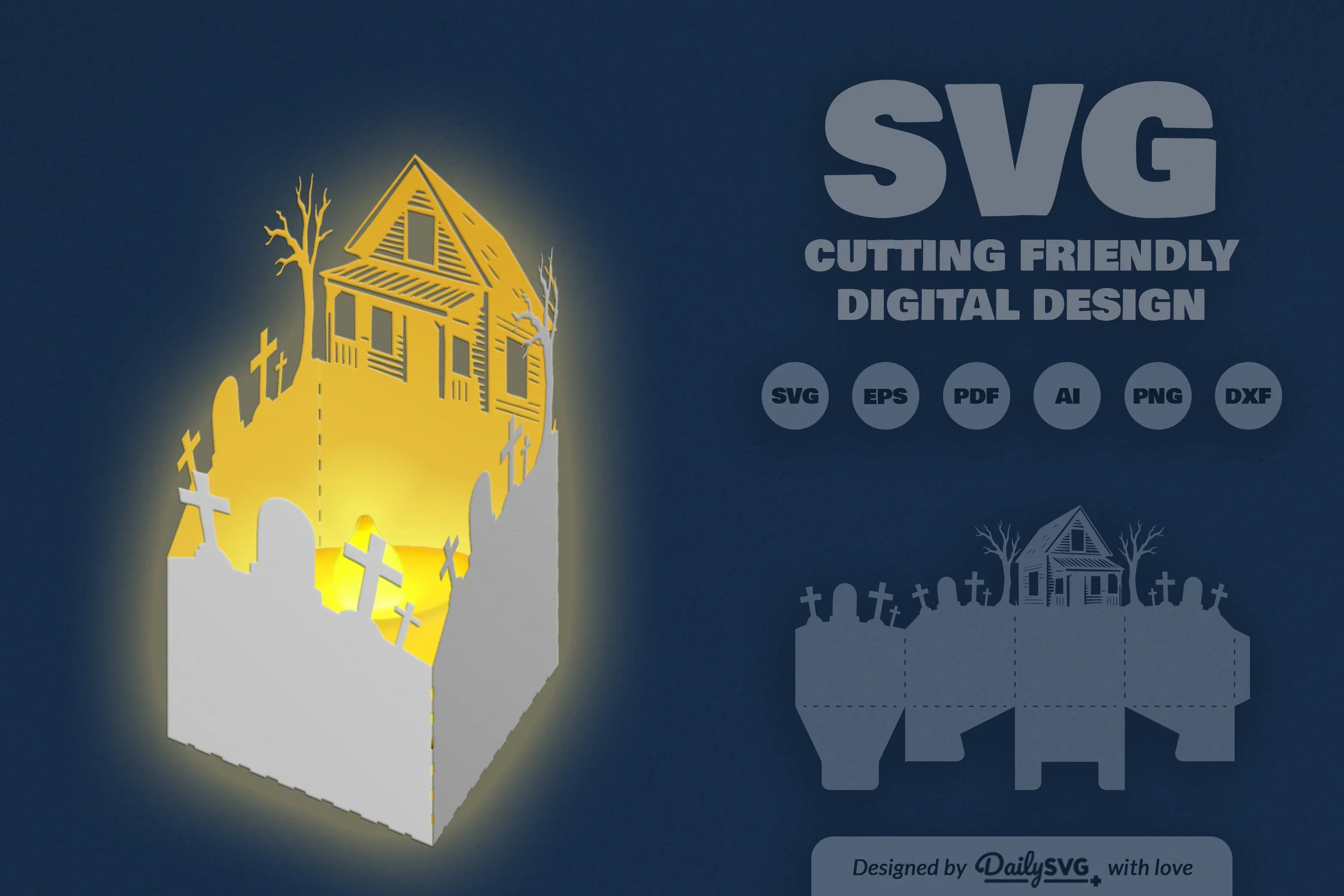 Halloween Papercut SVG Bundle - Image 2