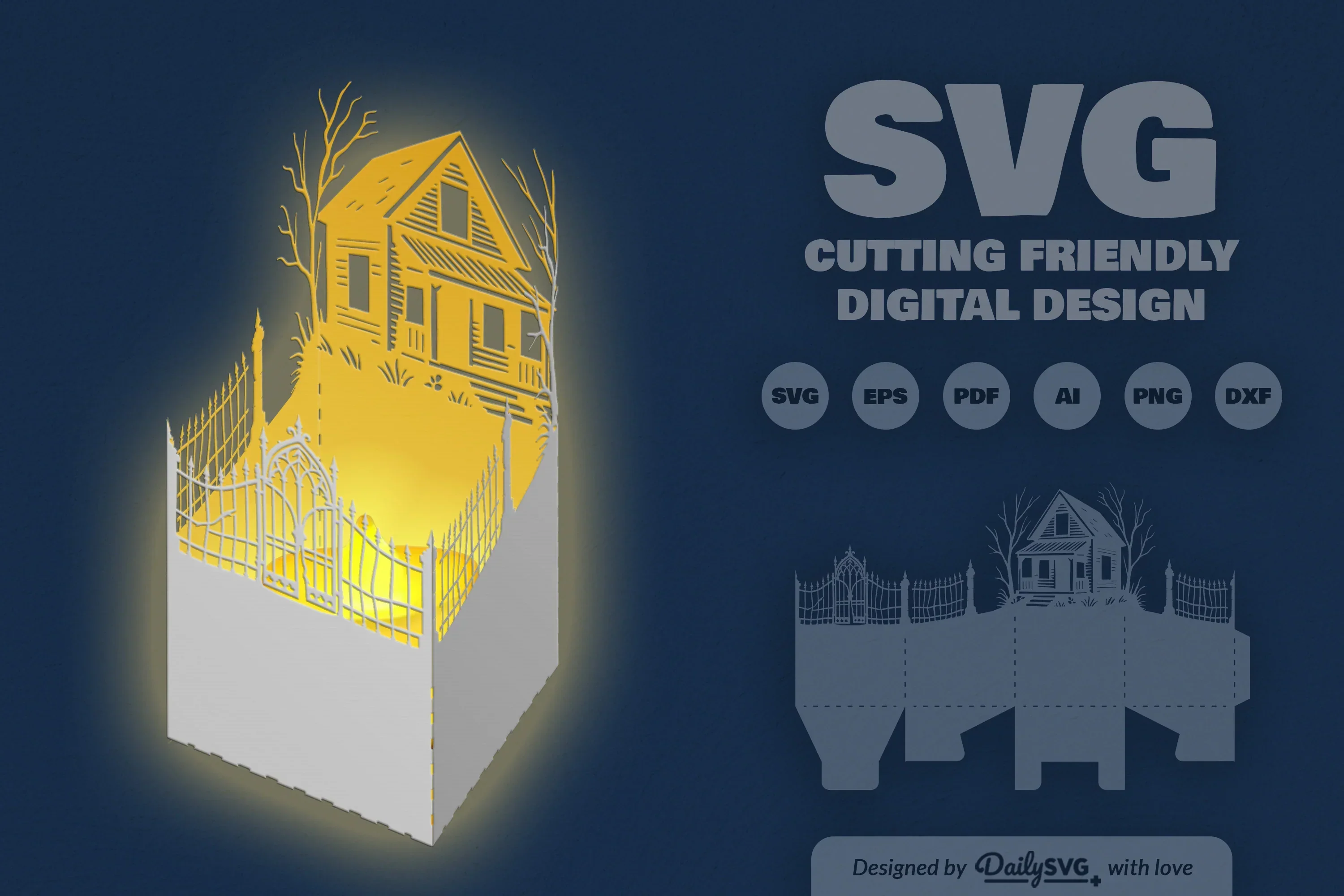 Halloween Papercut SVG Bundle - Image 2