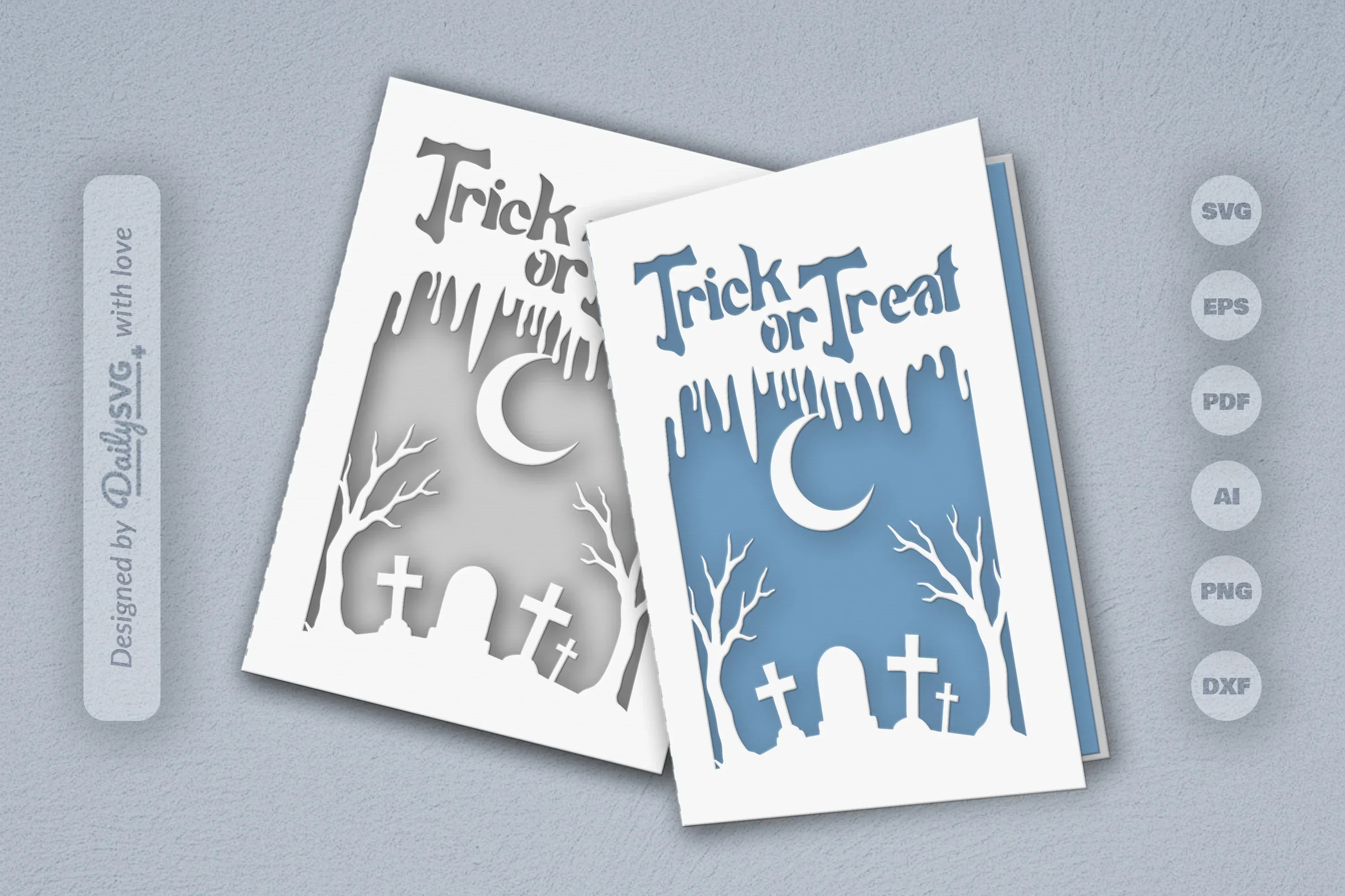 Halloween Papercut SVG Bundle