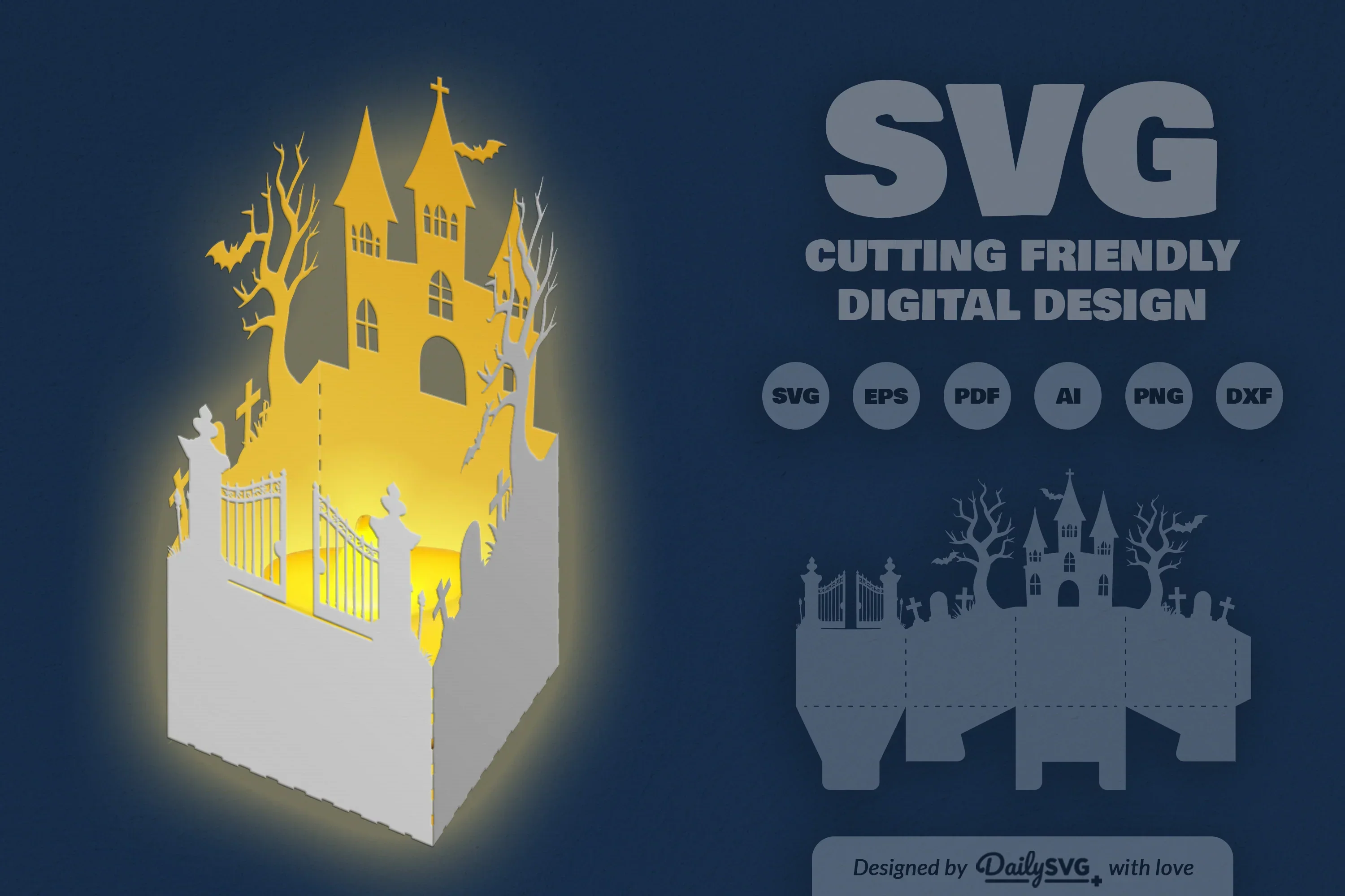 Halloween Papercut SVG Bundle - Image 2