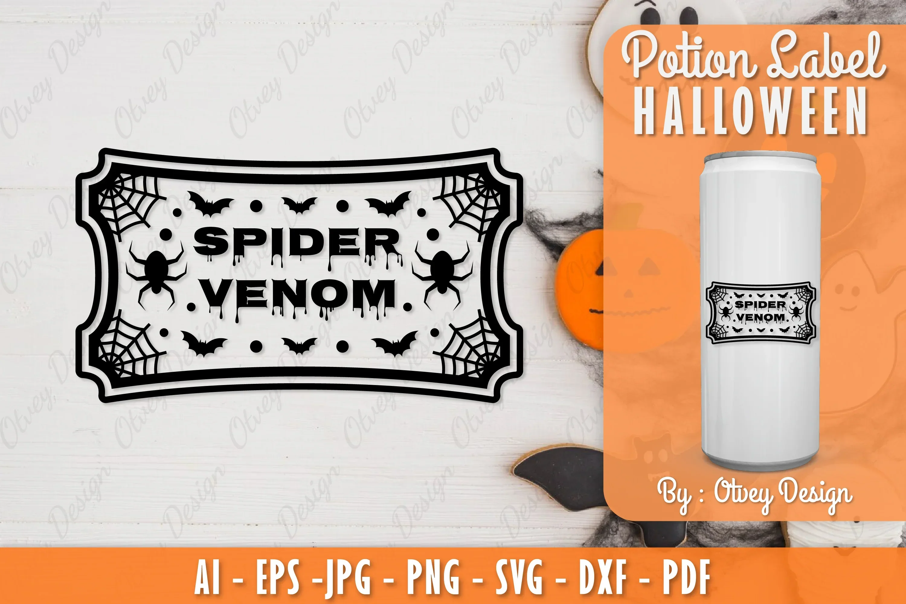 Halloween Potion Label SVG Bundle