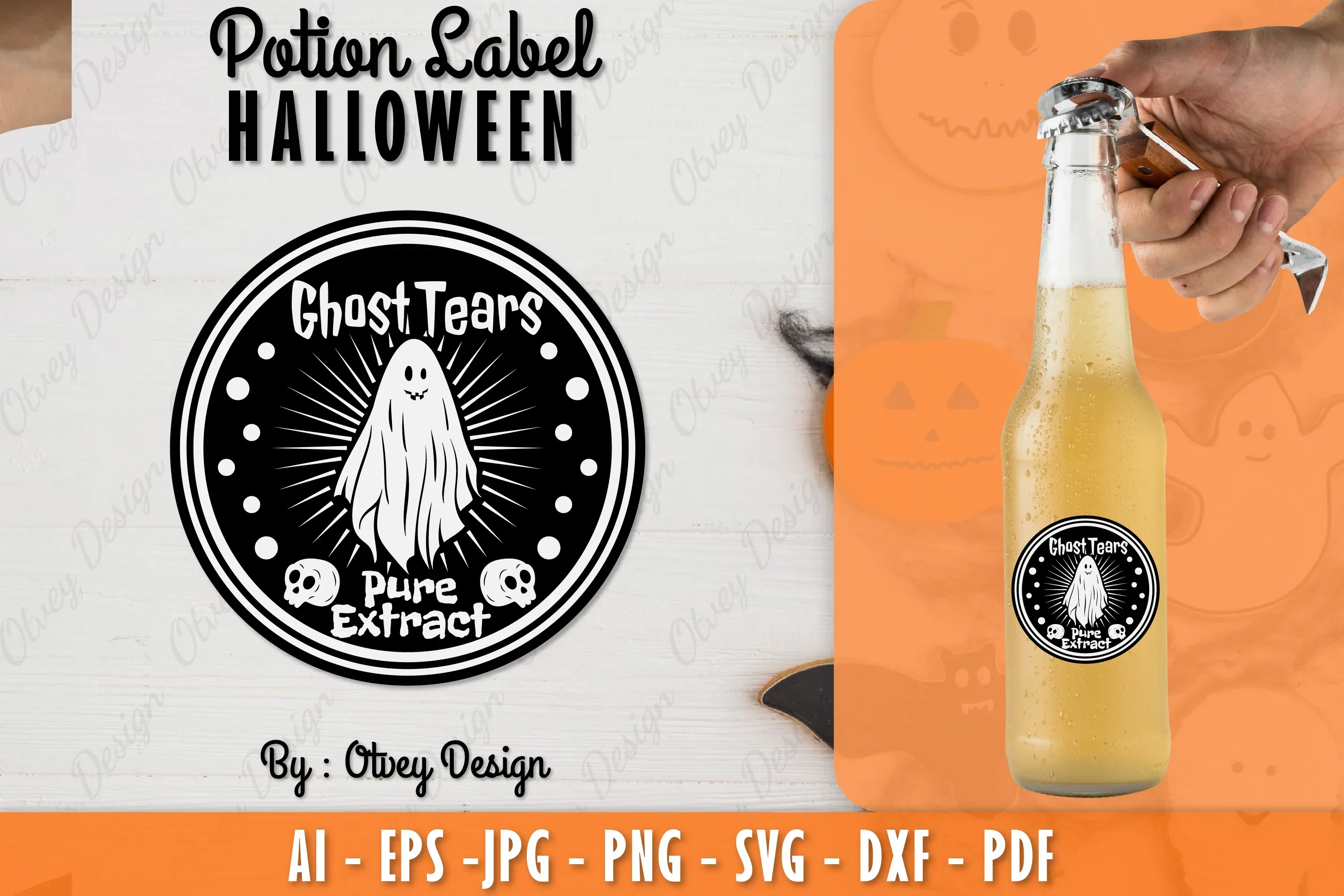 Halloween Potion Label SVG Bundle