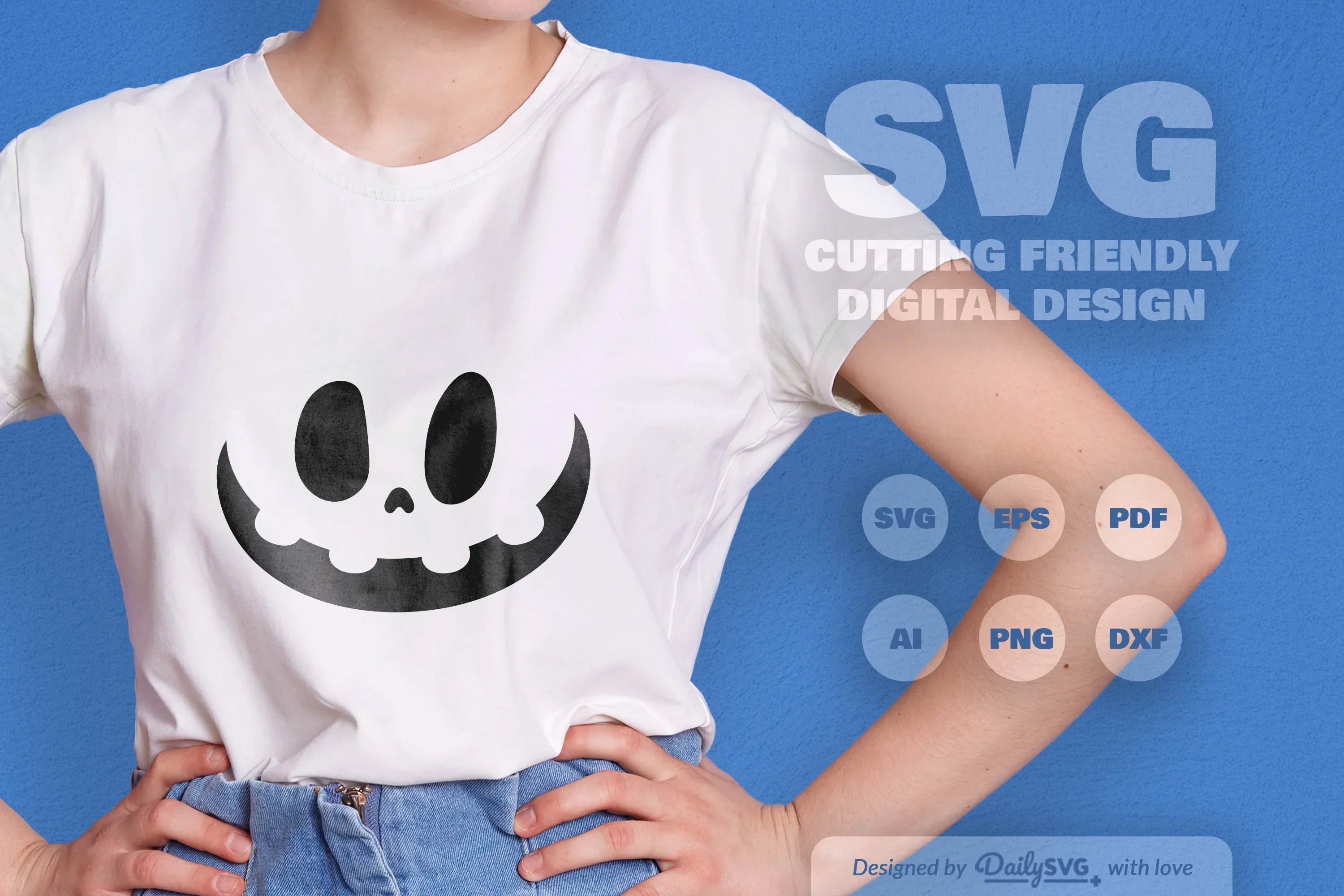Halloween Pumpkin Face SVG Bundle - Image 2