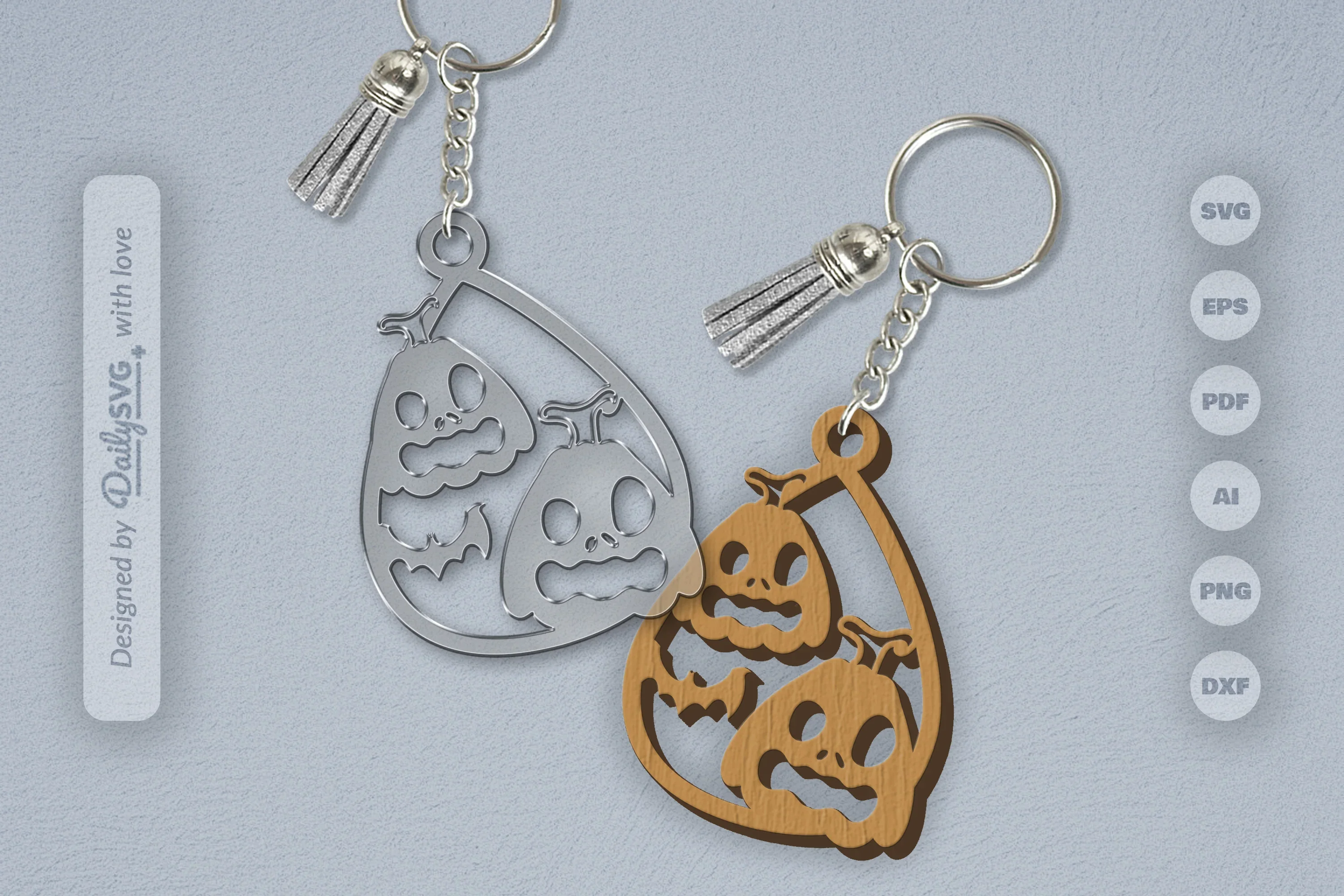 Halloween Pumpkin Teardrop SVG Bundle