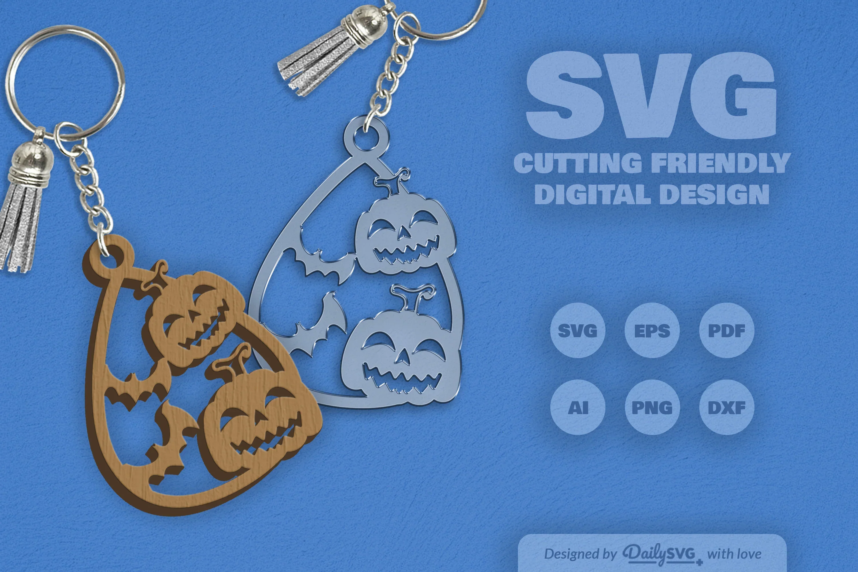 Halloween Pumpkin Teardrop SVG Bundle - Image 2