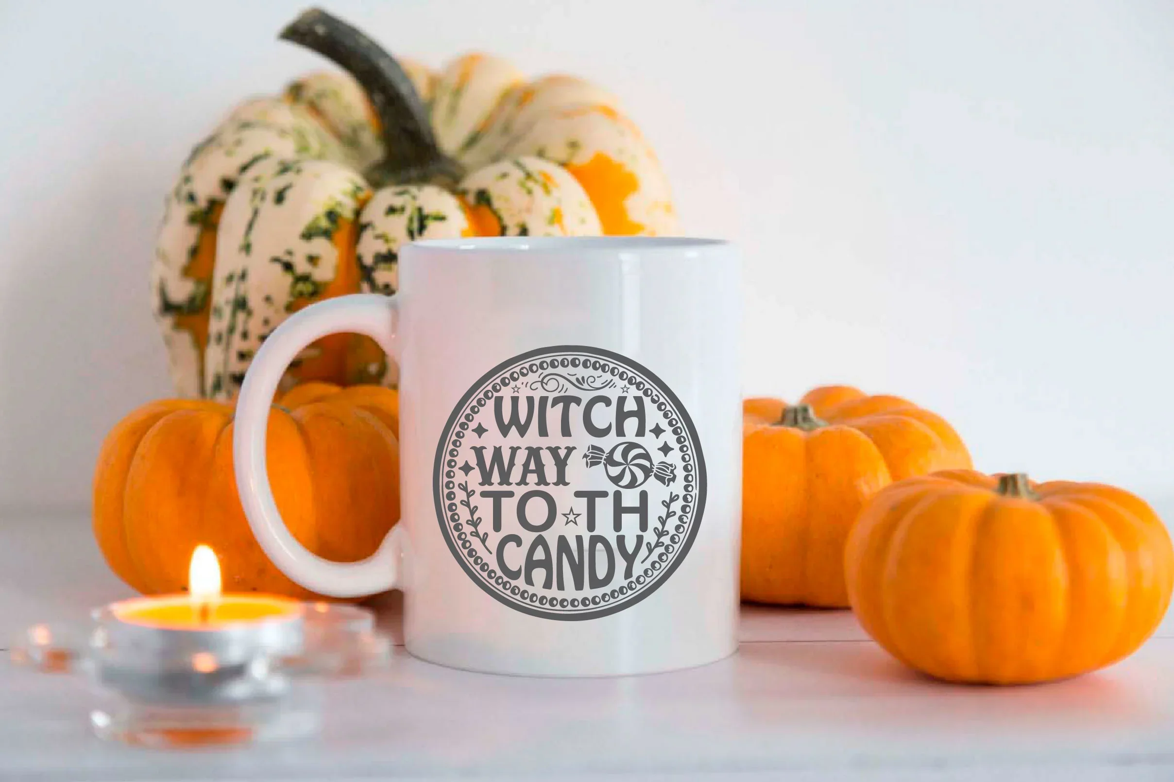 Halloween Round Sign SVG Bundle - Image 10