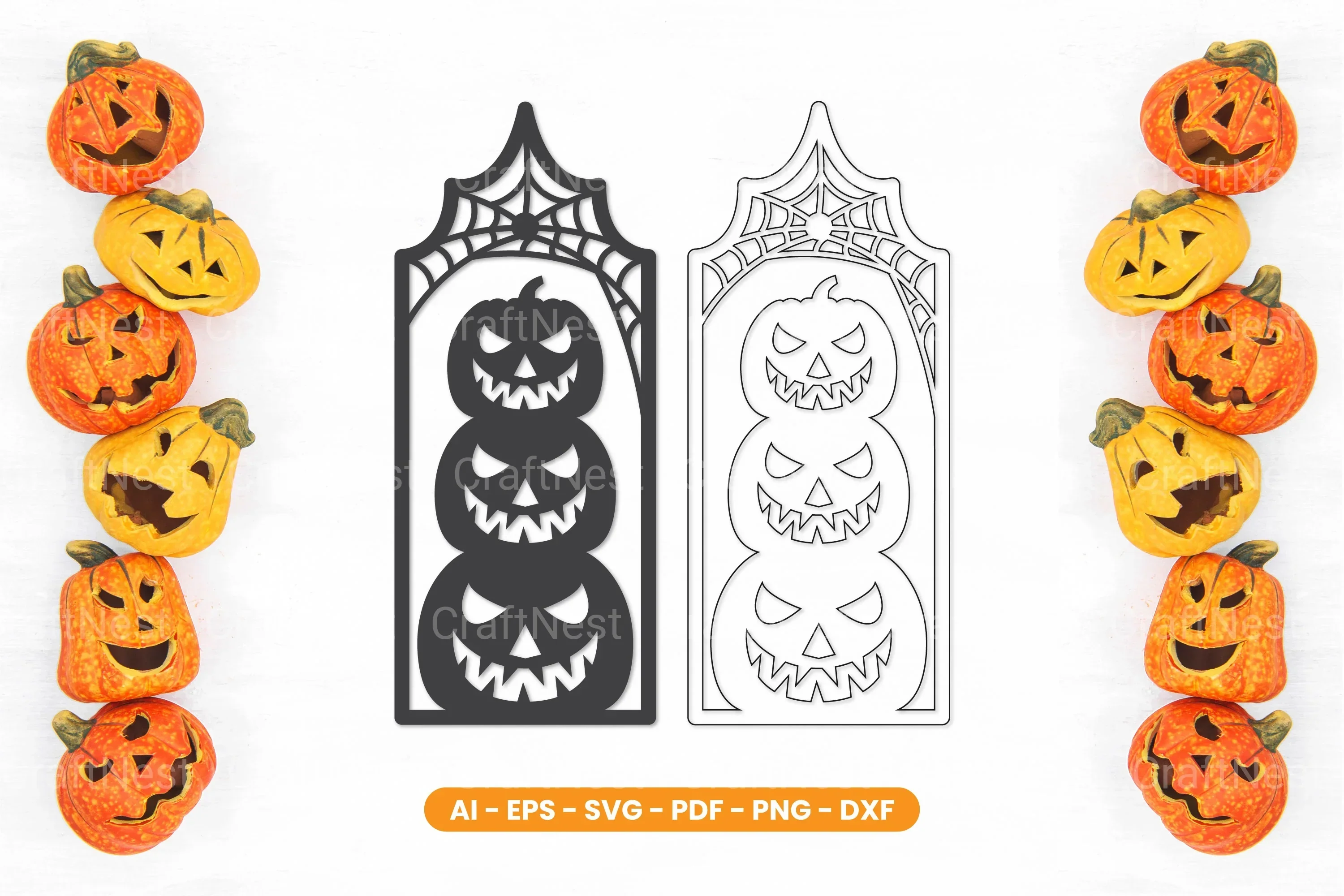 Halloween Spooky Lasercut SVG Bundle