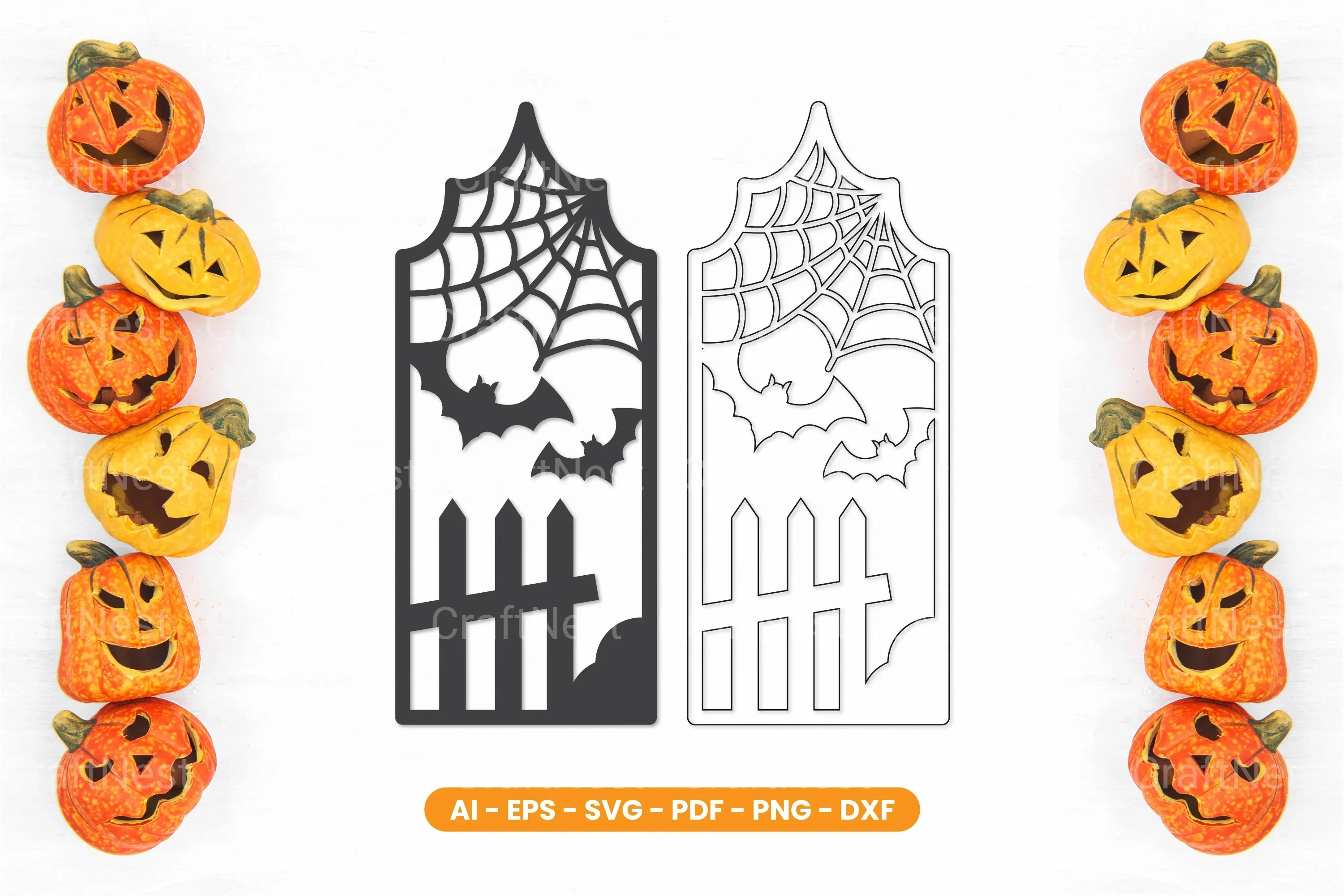 Halloween Spooky Lasercut SVG Bundle