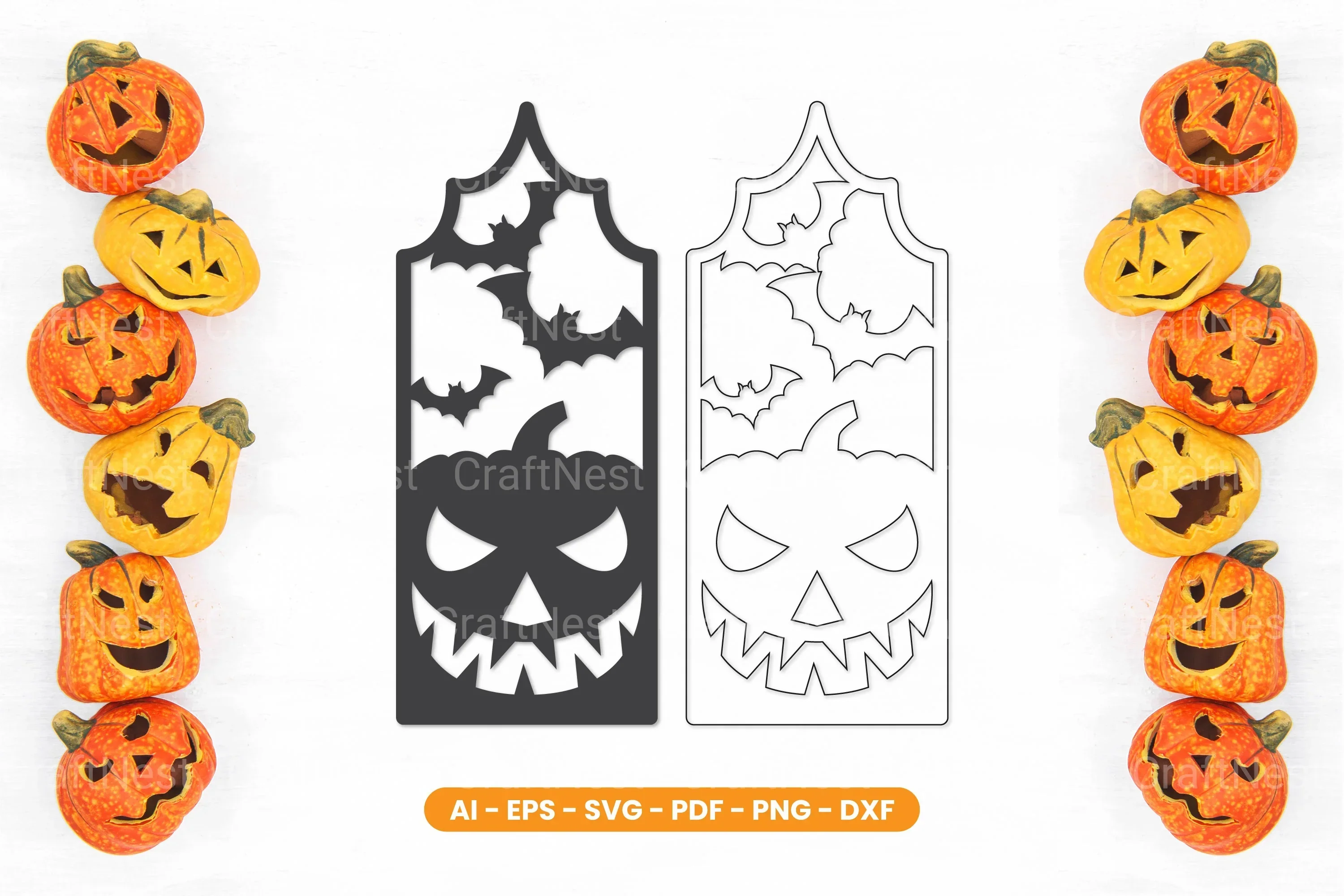 Halloween Spooky Lasercut SVG Bundle