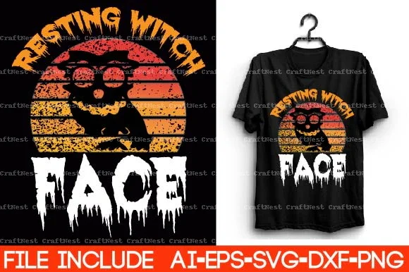Halloween T-Shirt SVG Bundle - Image 9