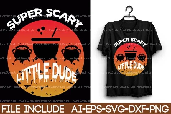 Halloween T-Shirt SVG Bundle - Image 6