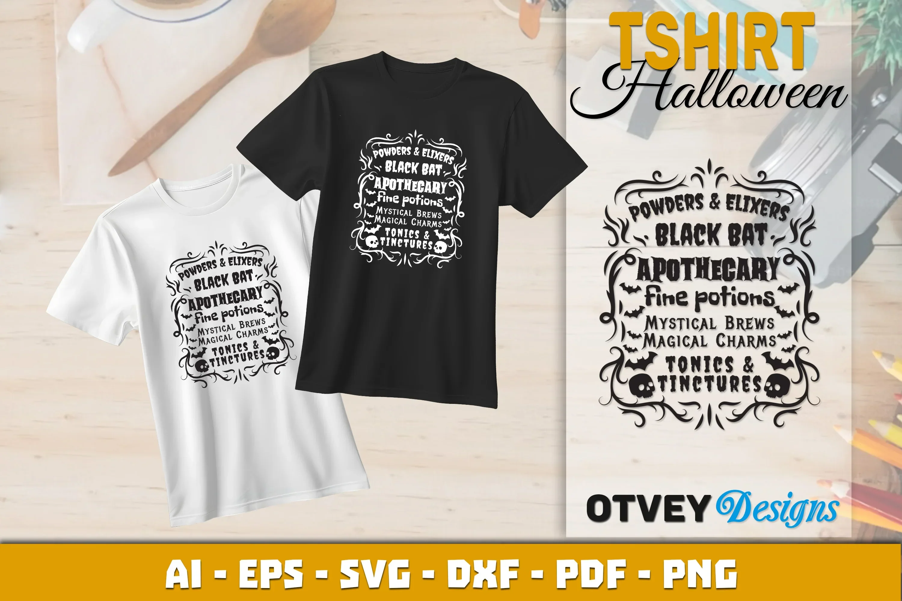 Halloween T-shirt SVG Bundle