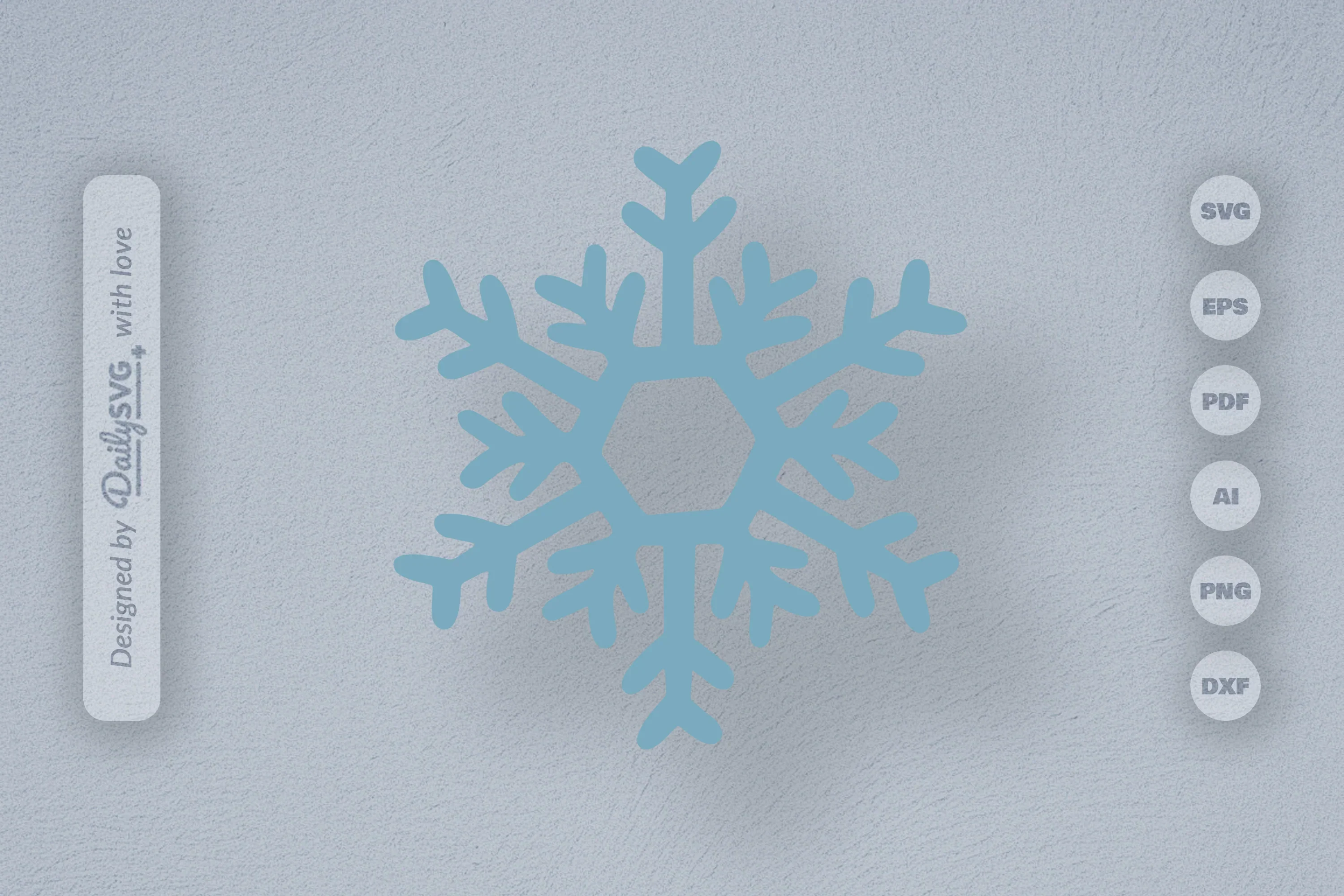 Hand-Drawn Snowflake SVG Bundle for Crafts & Design