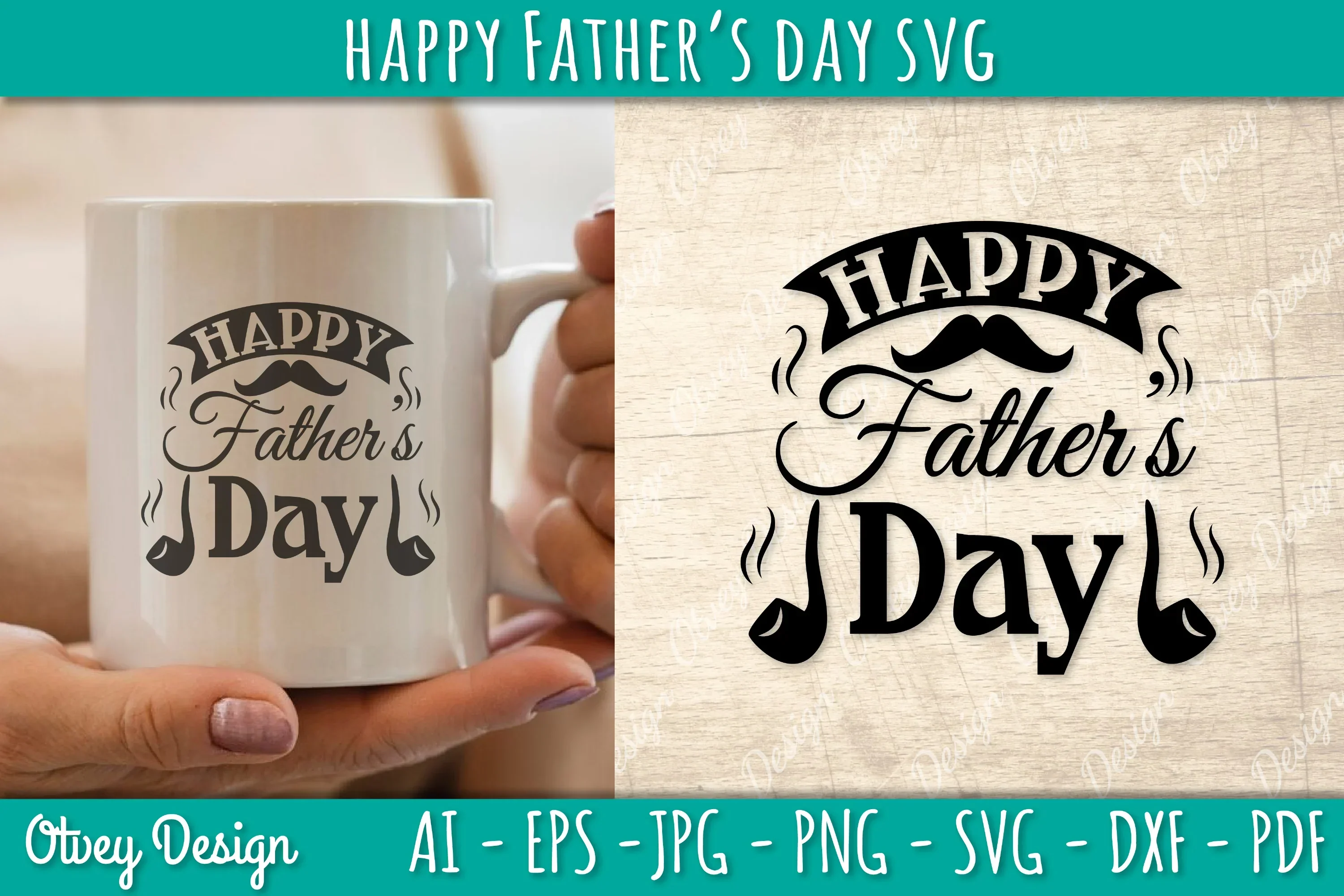 Happy Father's Day SVG Bundle - Image 2