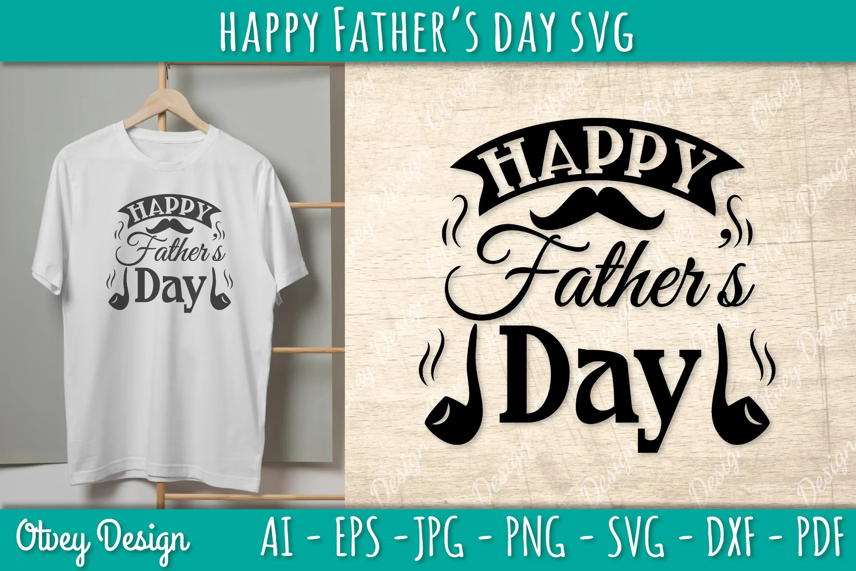 Happy Father's Day SVG Bundle - Image 4