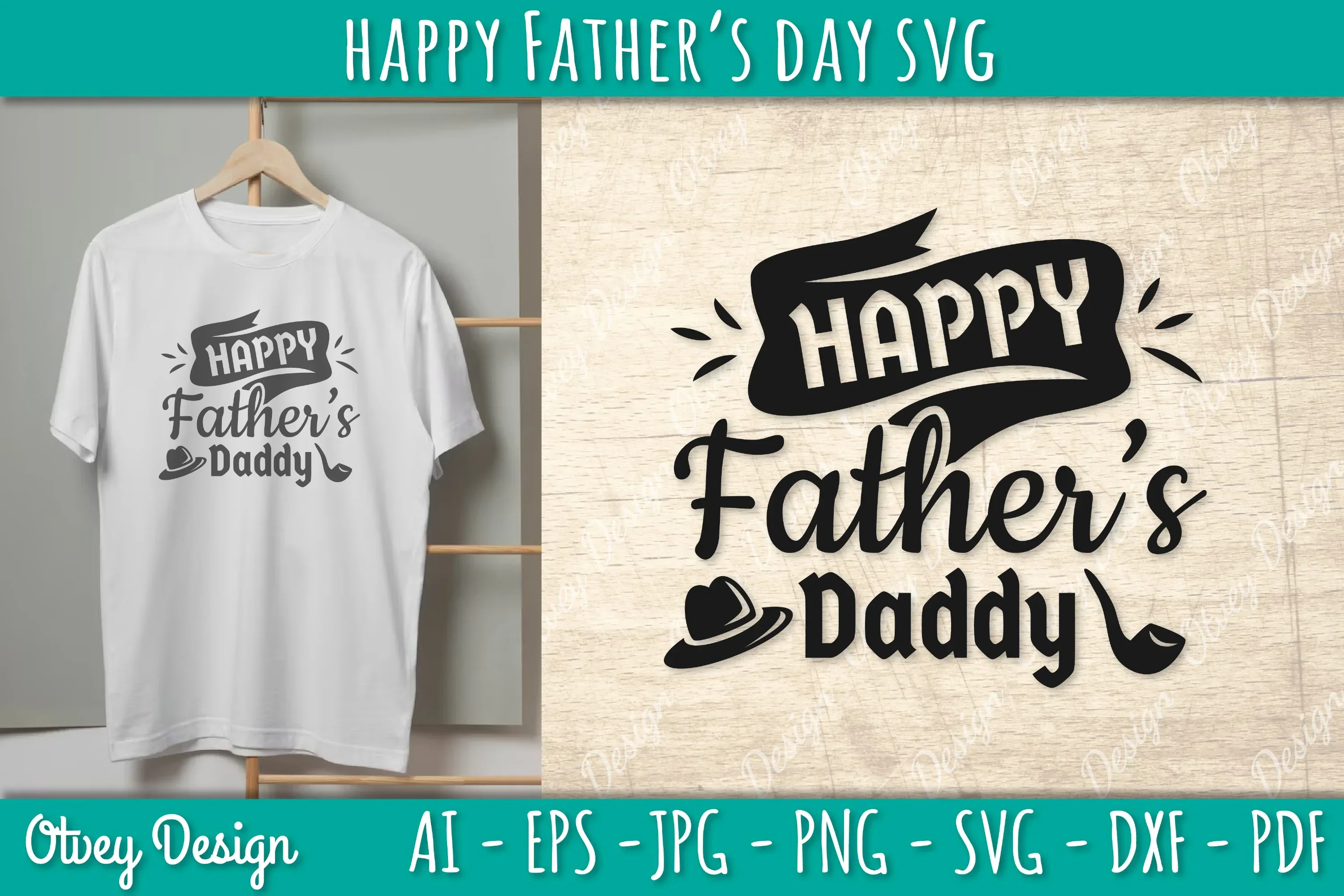Happy Father's Day SVG Bundle - Image 2