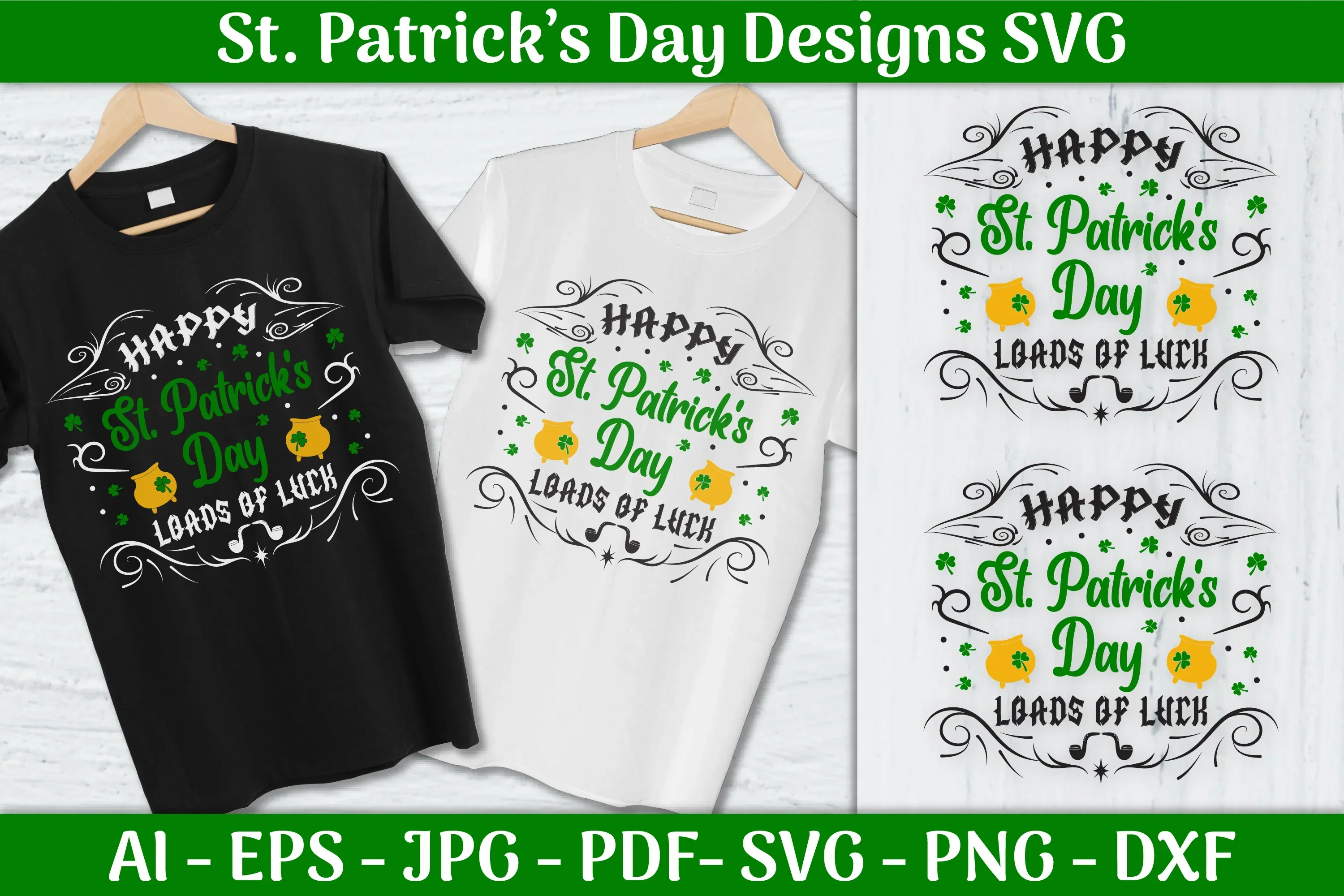 Happy St. Patrick's Day SVG Bundle