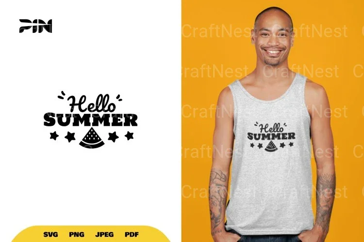 Hello Summer SVG Bundle