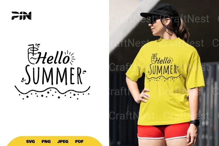 Hello Summer SVG Bundle