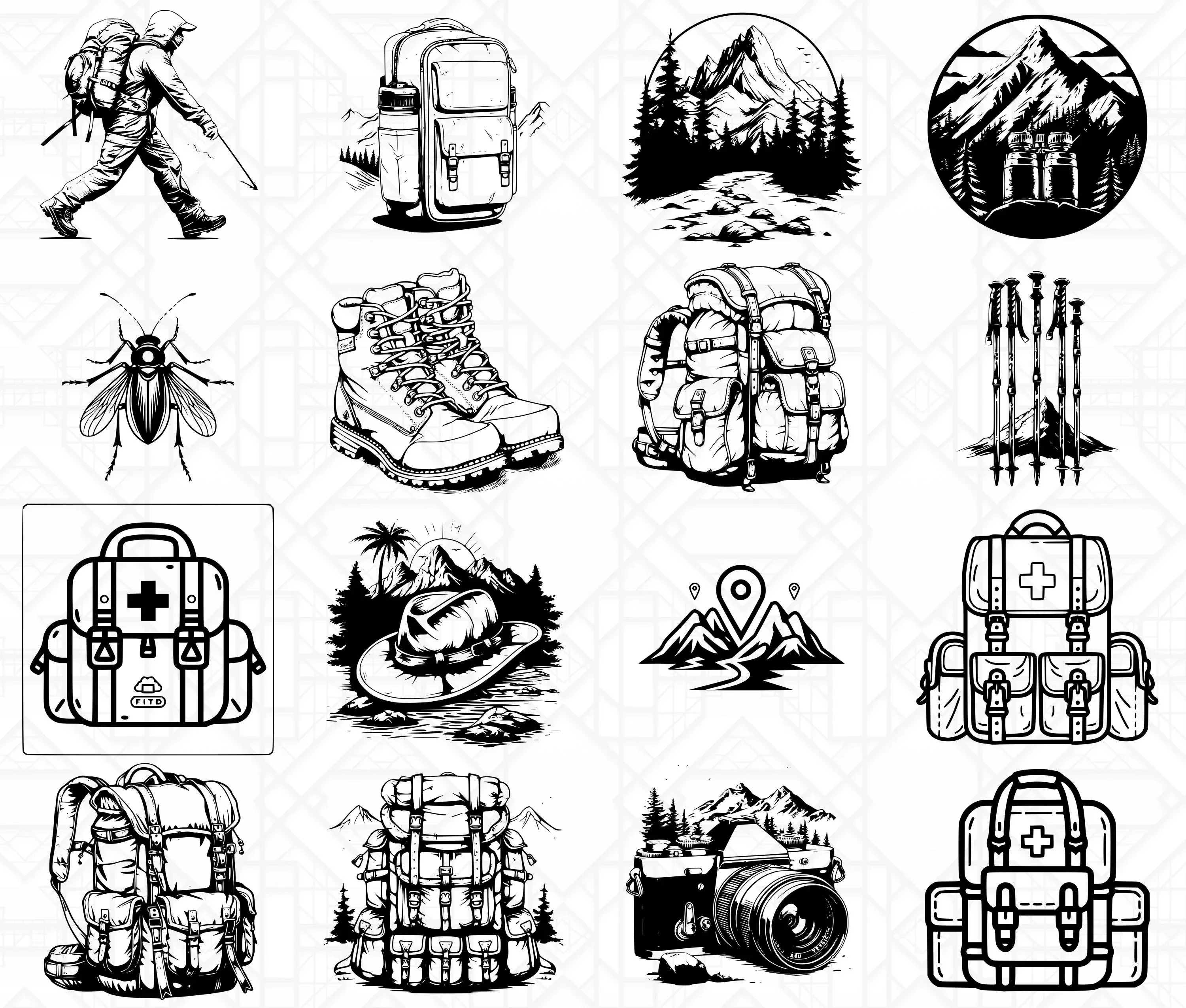 Hiking SVG Bundle - Image 2