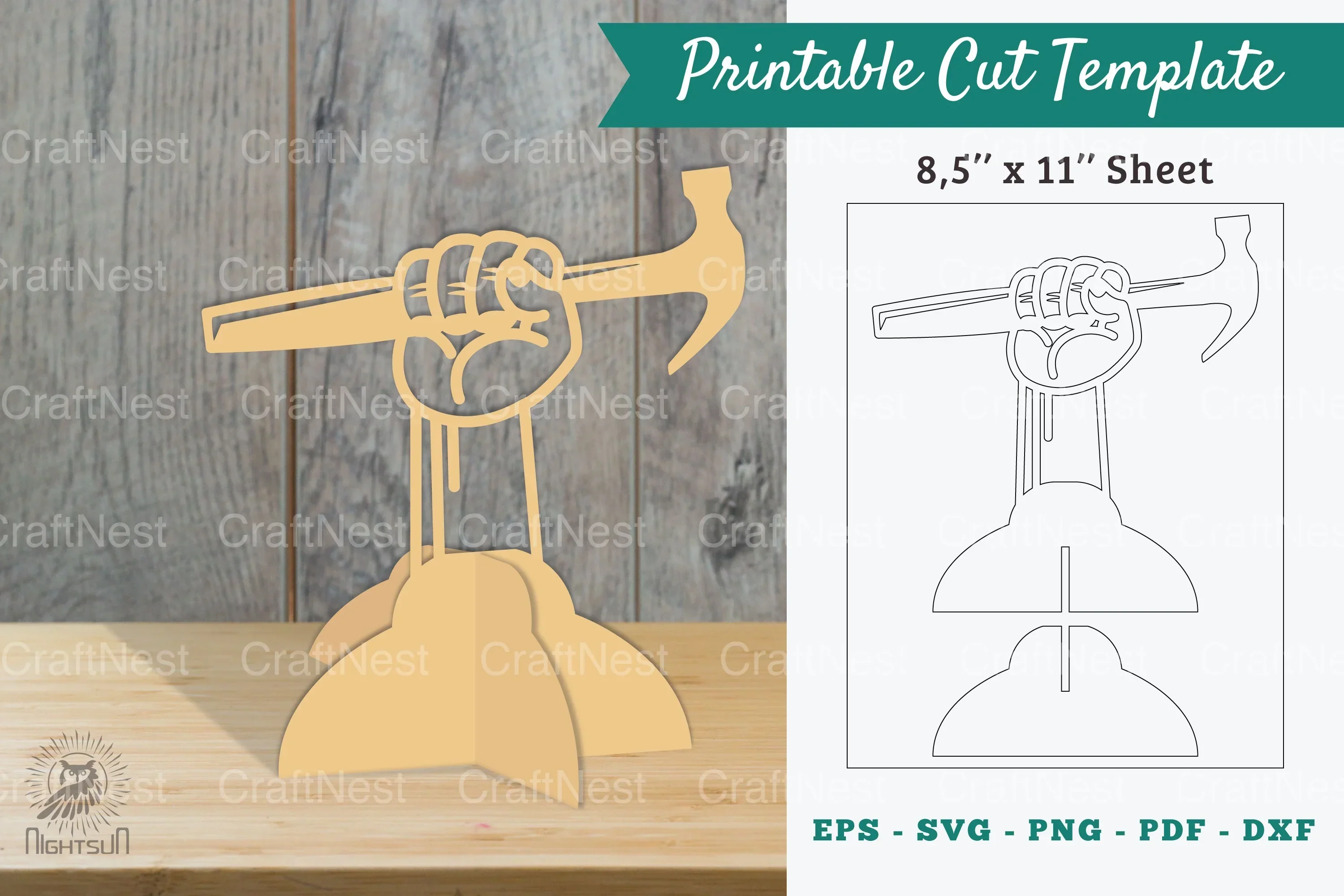 Home Repair Printable Cut Template Bundle