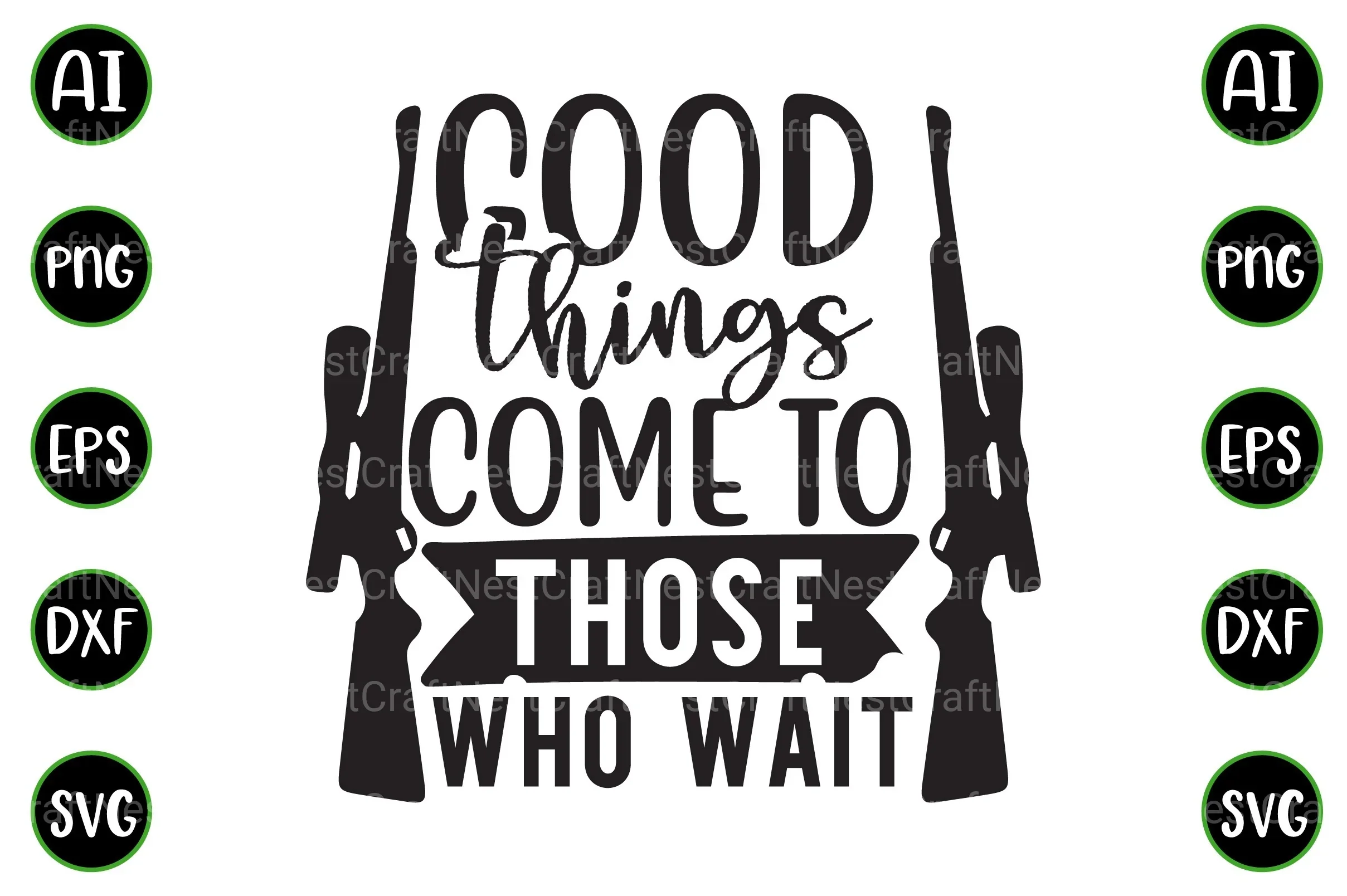 Hunting Quotes Design Bundle - Image 10