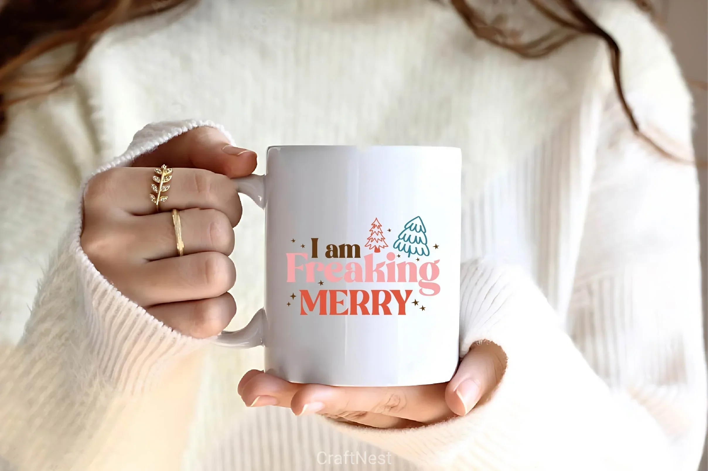 I Am Freaking Merry SVG Bundle - Image 4