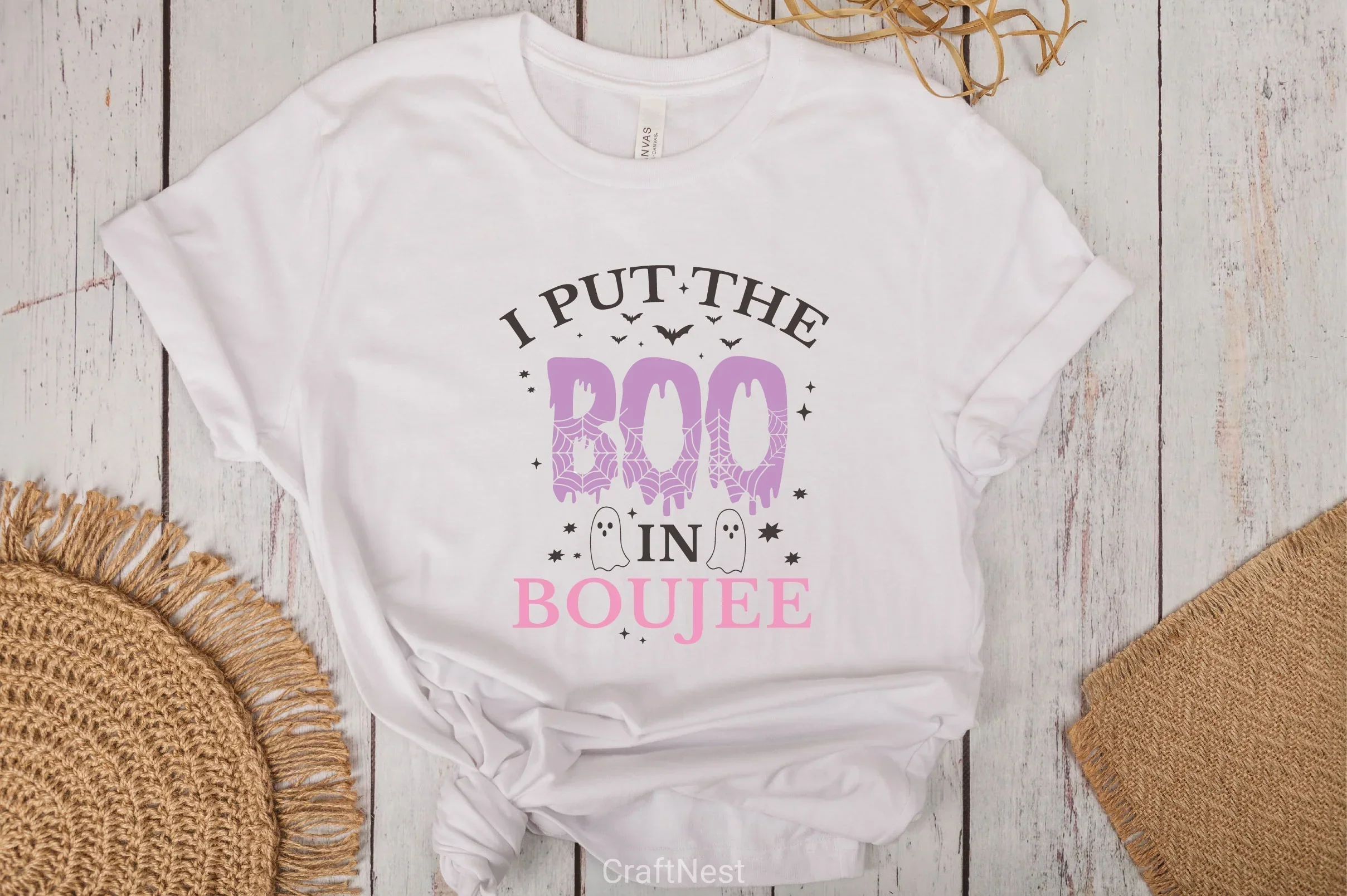 I Put The Boo In Boujee SVG Bundle - Image 2