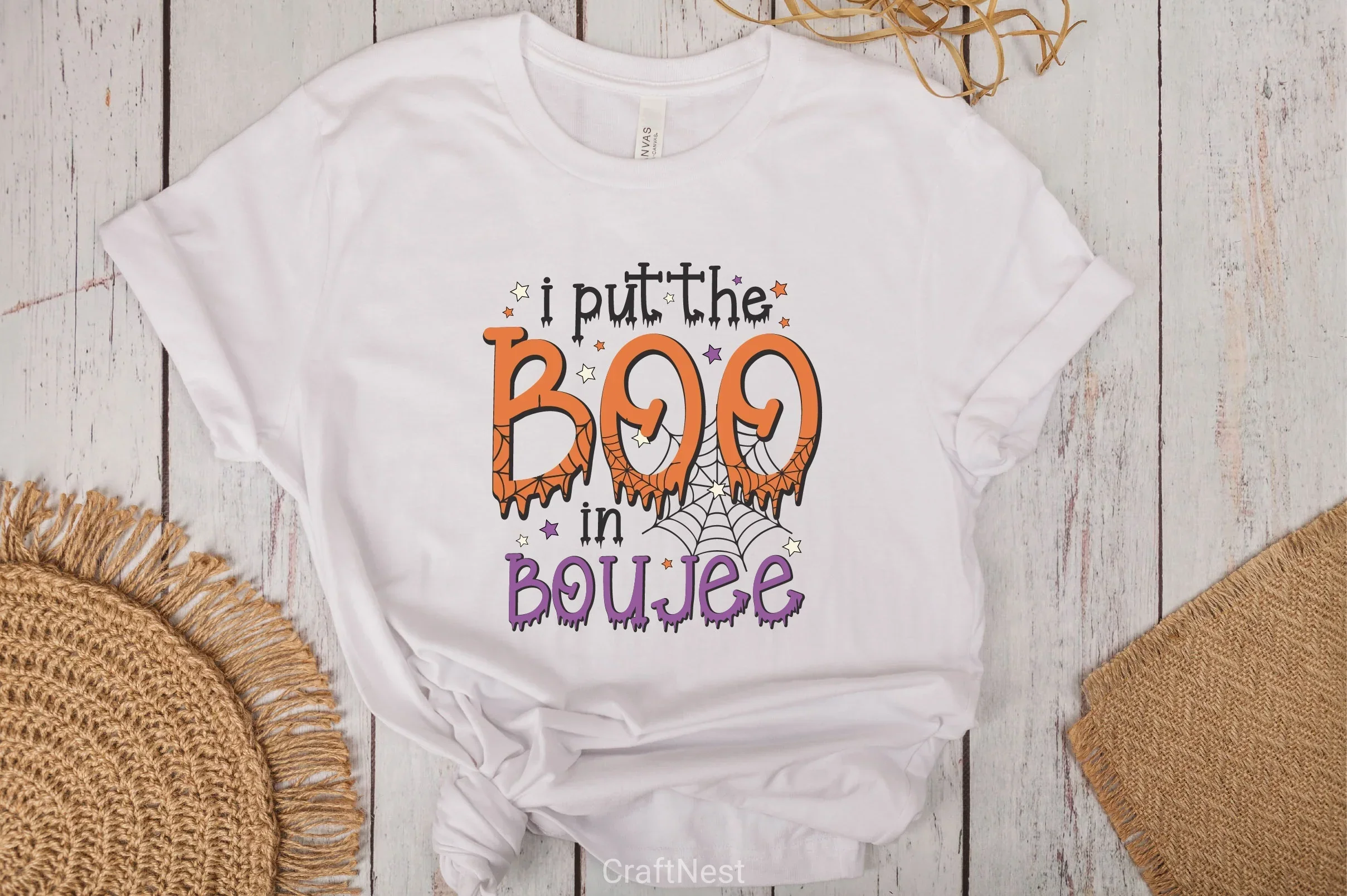 I Put The Boo In Boujee SVG Bundle - Image 3