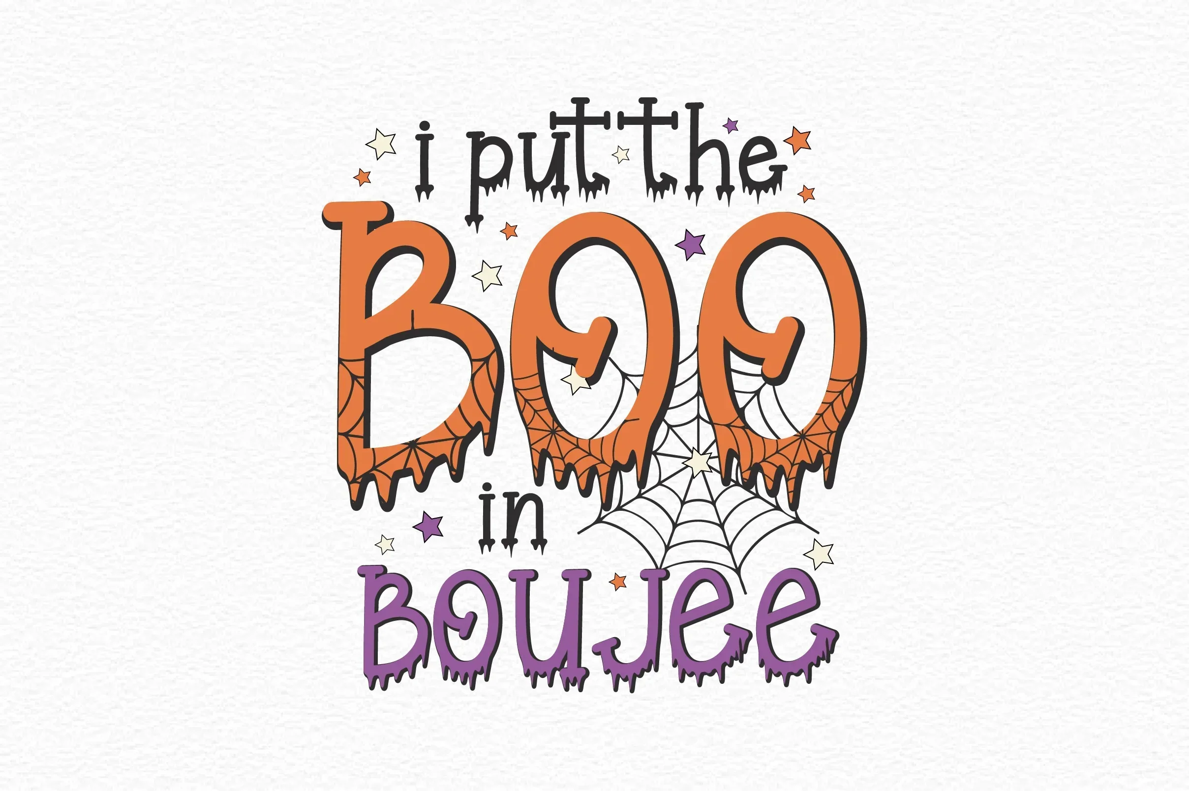 I Put The Boo In Boujee SVG Bundle - Image 4