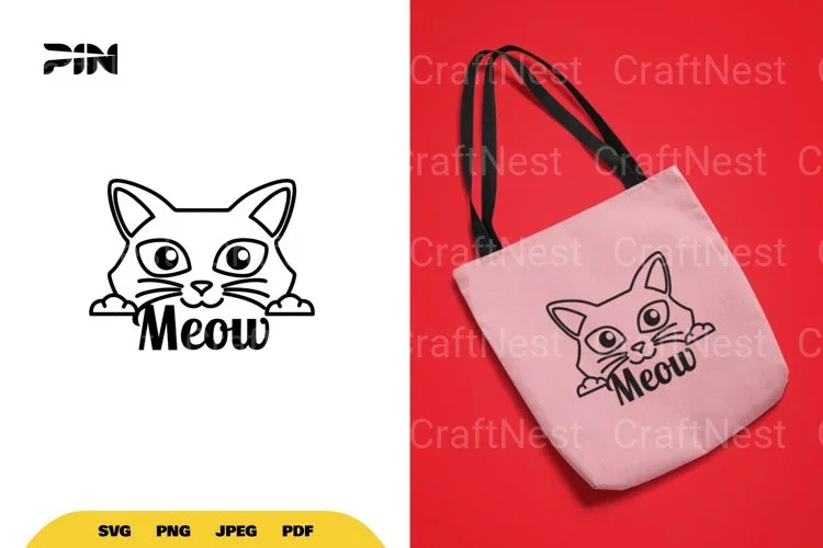 Kawaii Cat Doodle SVG Bundle