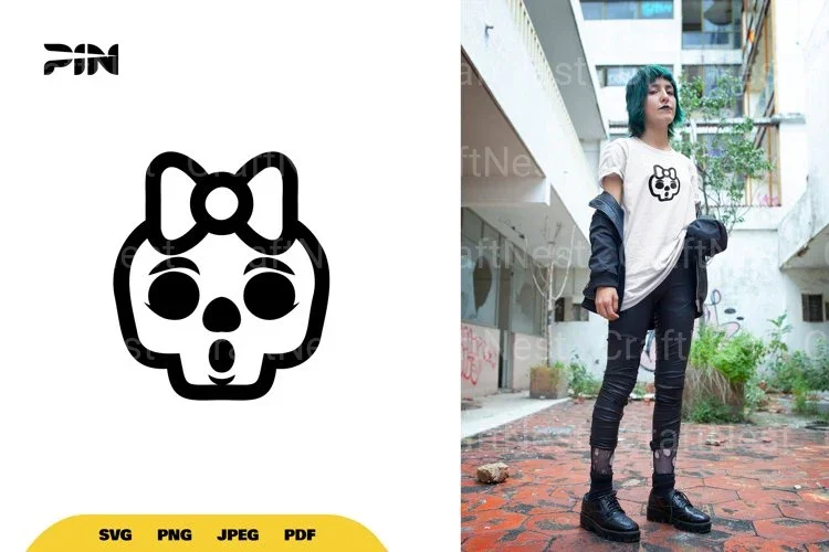 Kawaii Skull SVG Bundle