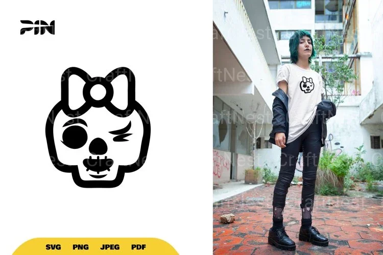 Kawaii Skull SVG Bundle
