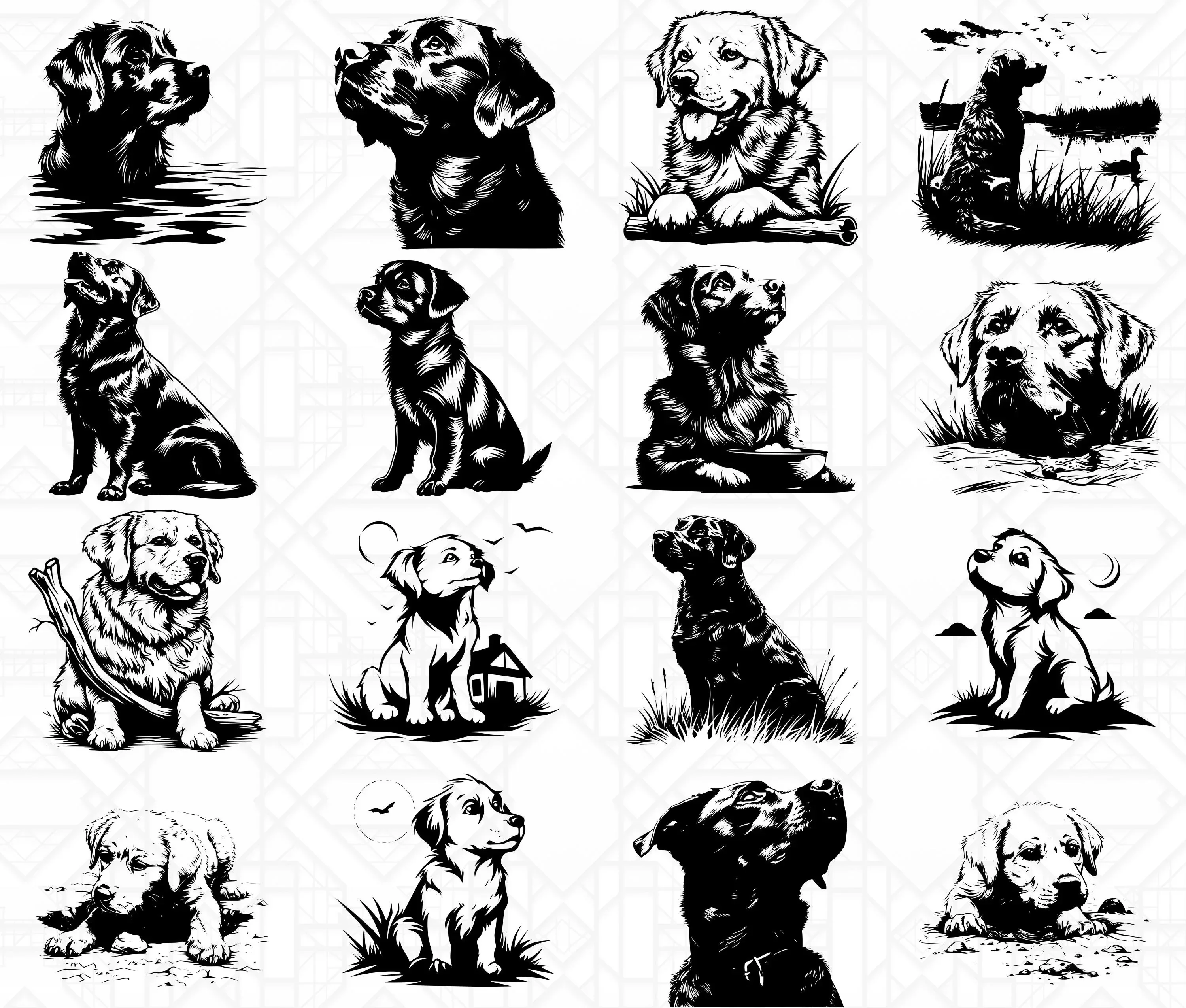 Labrador Retriever SVG Bundle - Image 4