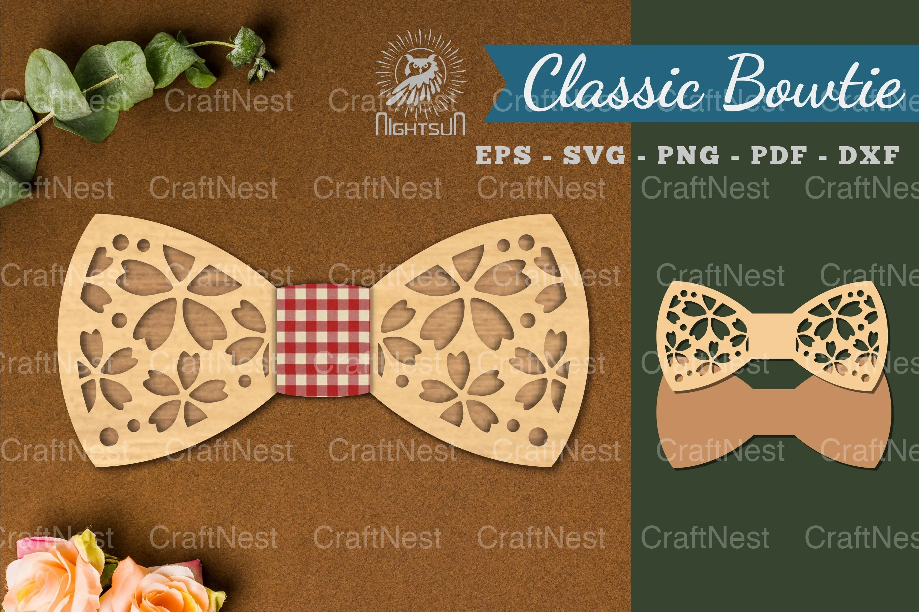 Laser Cut Bowtie SVG Bundle