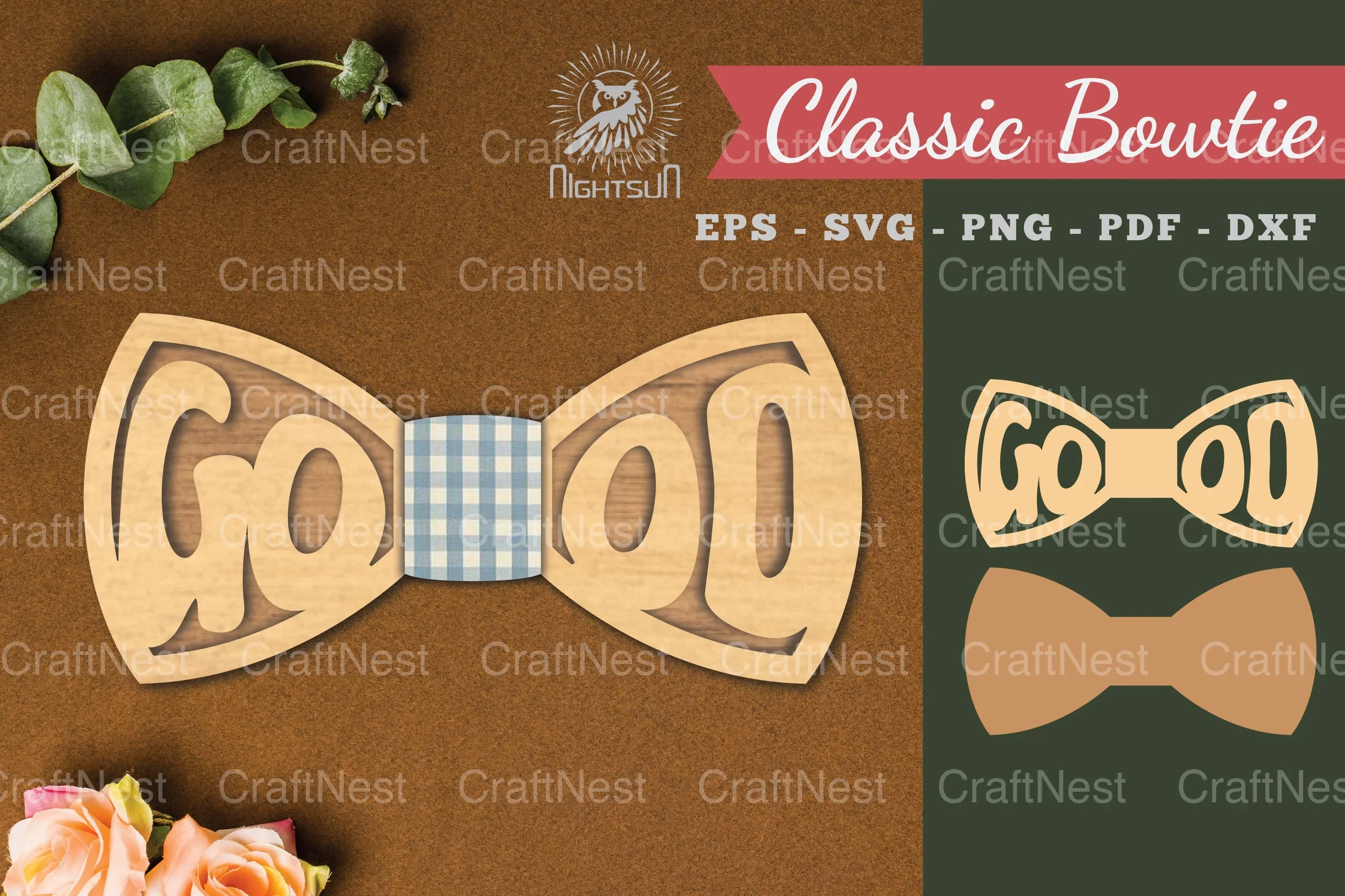 Laser Cut Bowtie SVG Bundle
