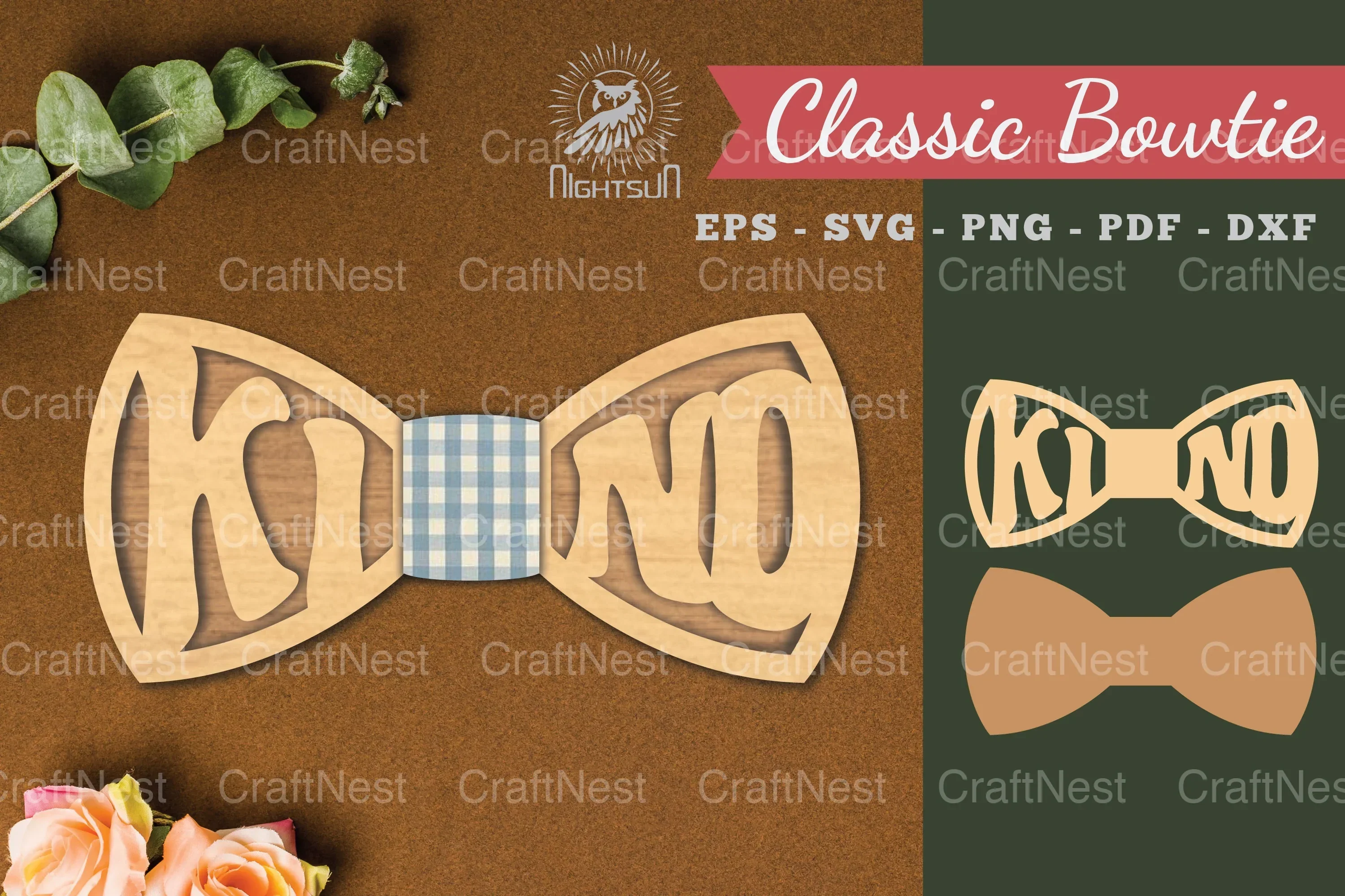 Laser Cut Bowtie SVG Bundle