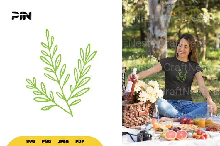 Leaves Doodle SVG Bundle