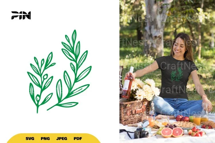 Leaves Doodle SVG Bundle