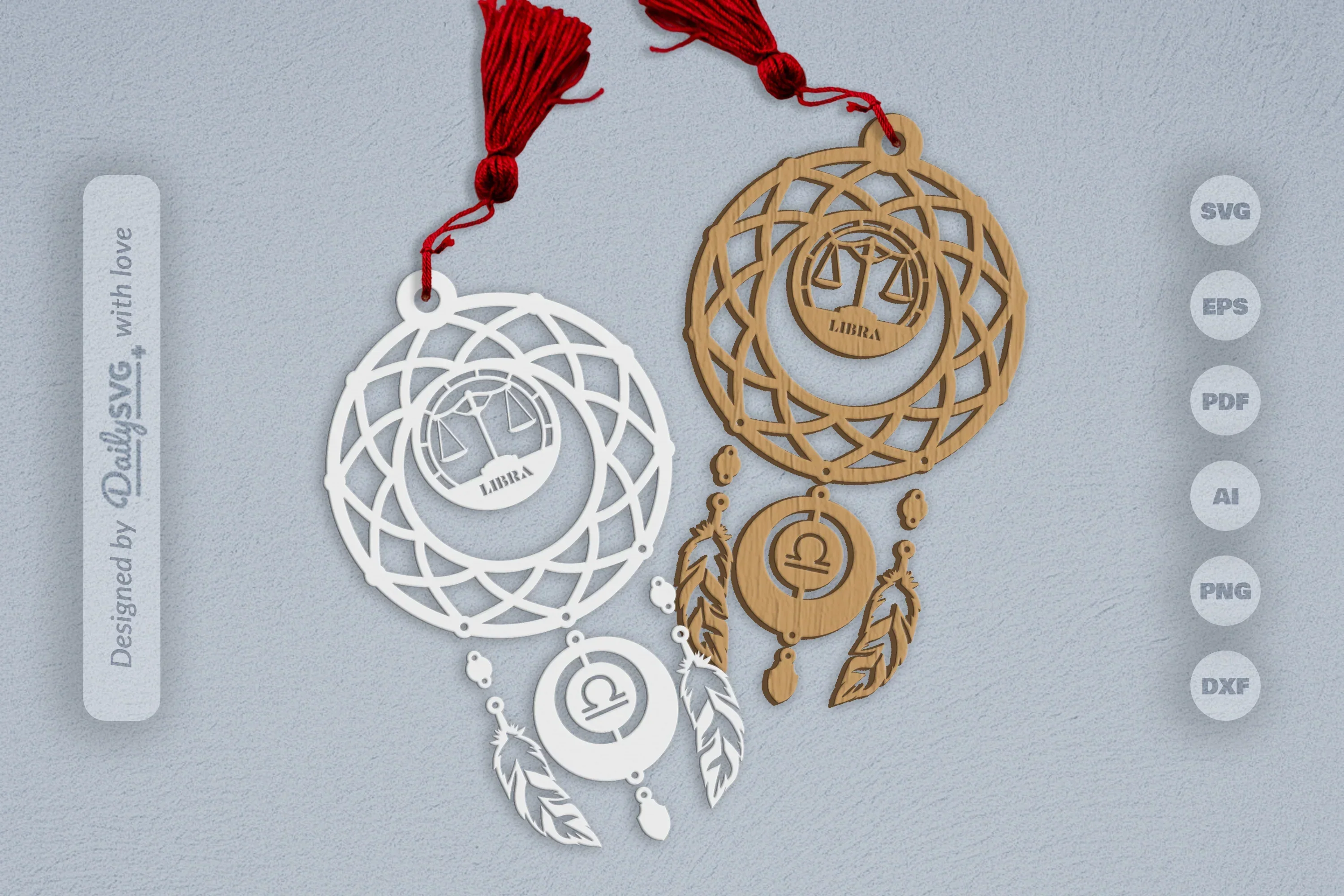 Libra Dream Catcher Set SVG Bundle