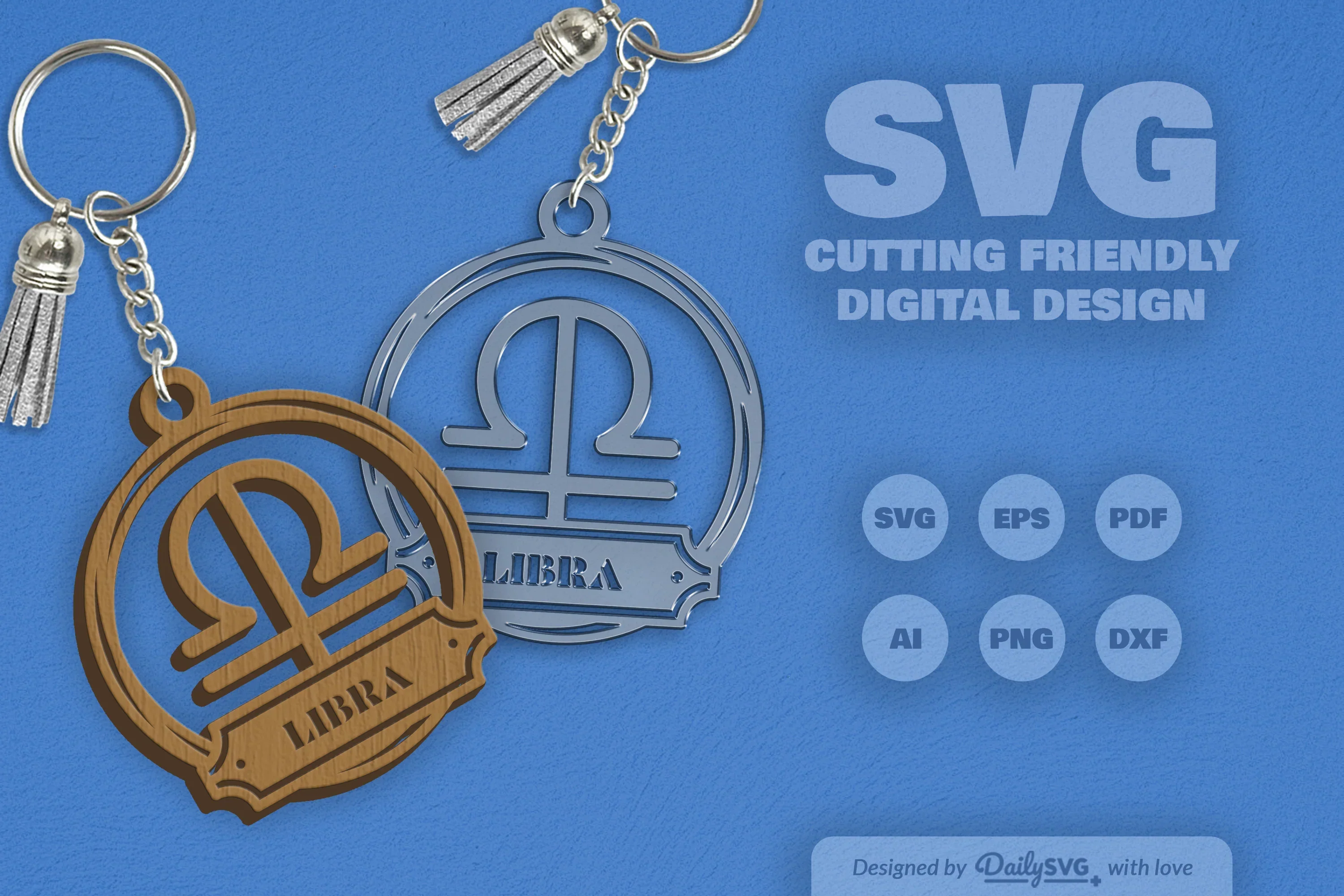 Libra Zodiac Sign SVG Bundle - Image 2