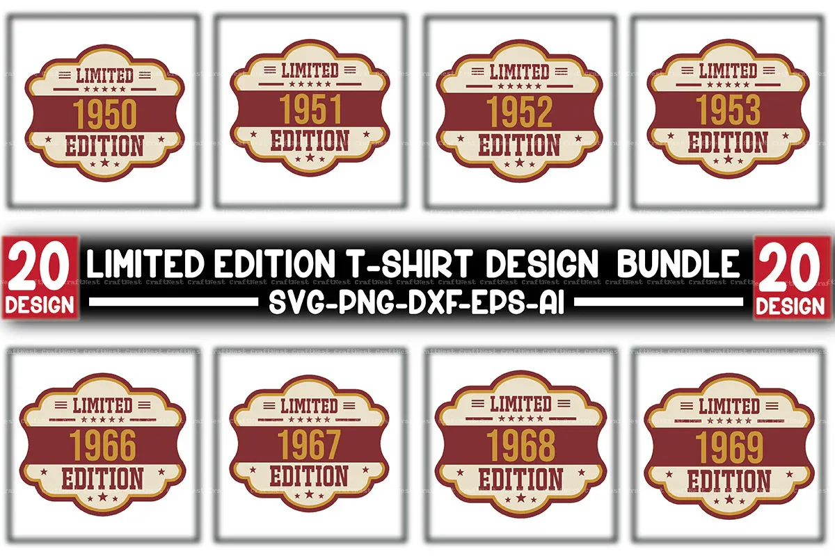Limited Edition SVG Bundle Designs