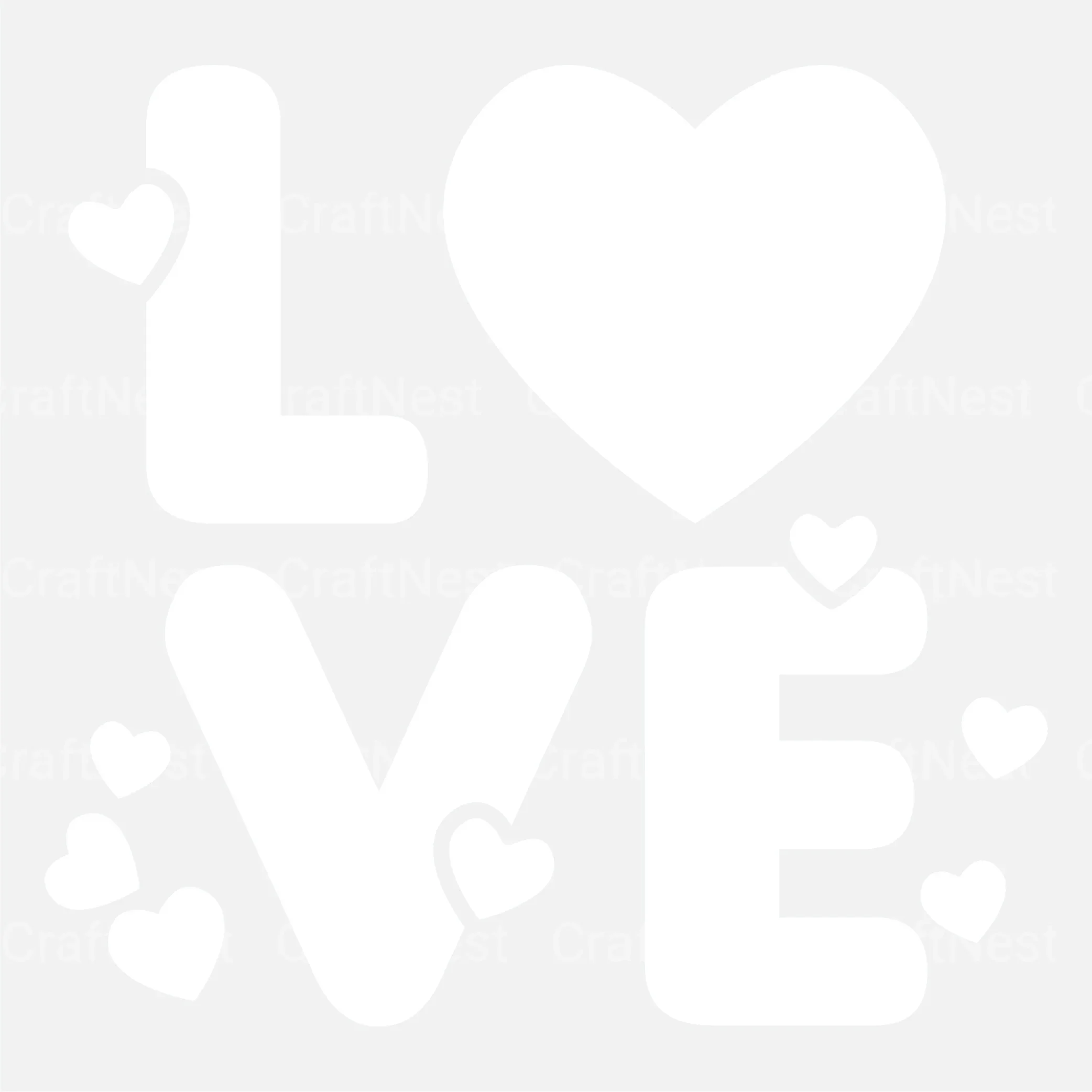Love 3D Layered Papercut SVG Bundle - Image 6