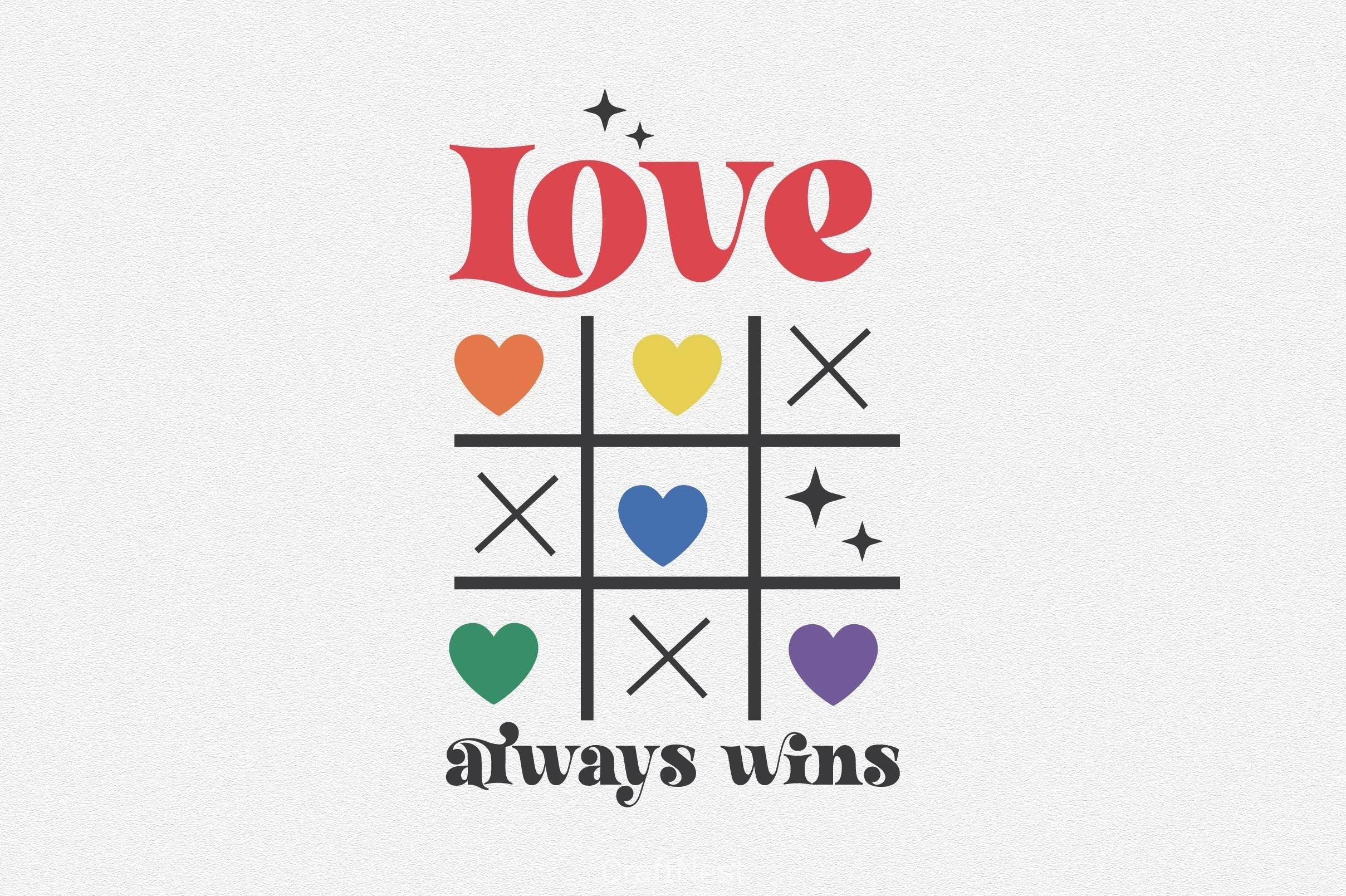 Love Always Wins SVG Bundle