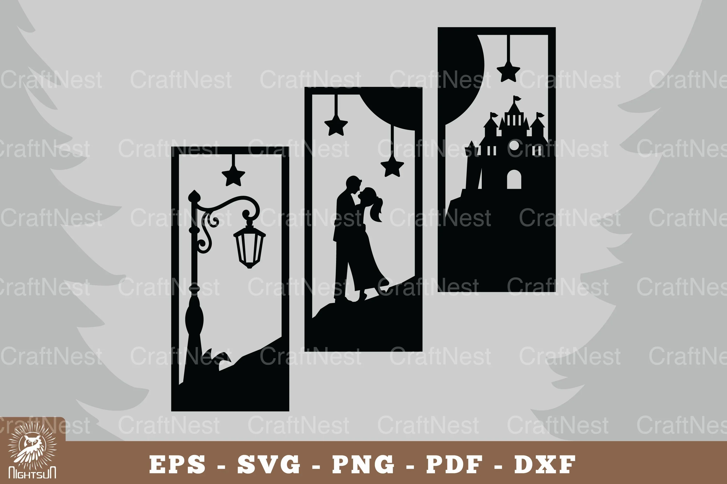 Love in the Castle Home Decor SVG Bundle