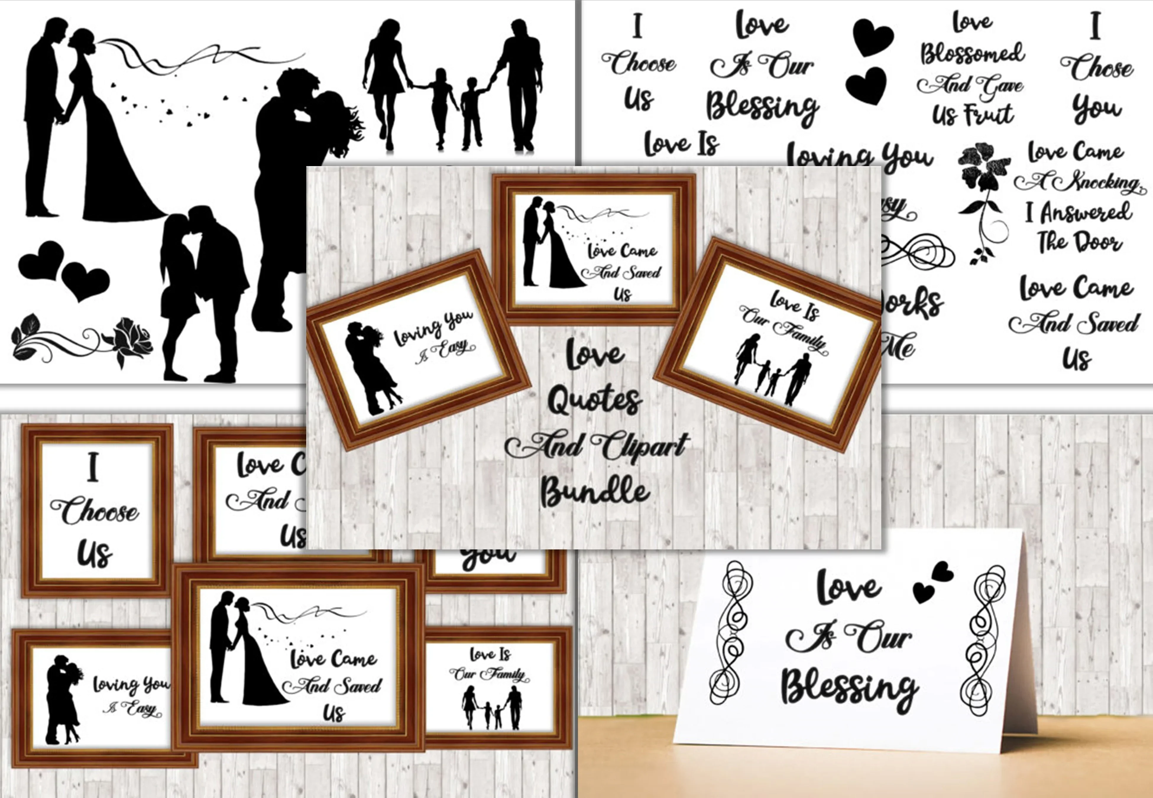 Love Quotes SVG Bundle