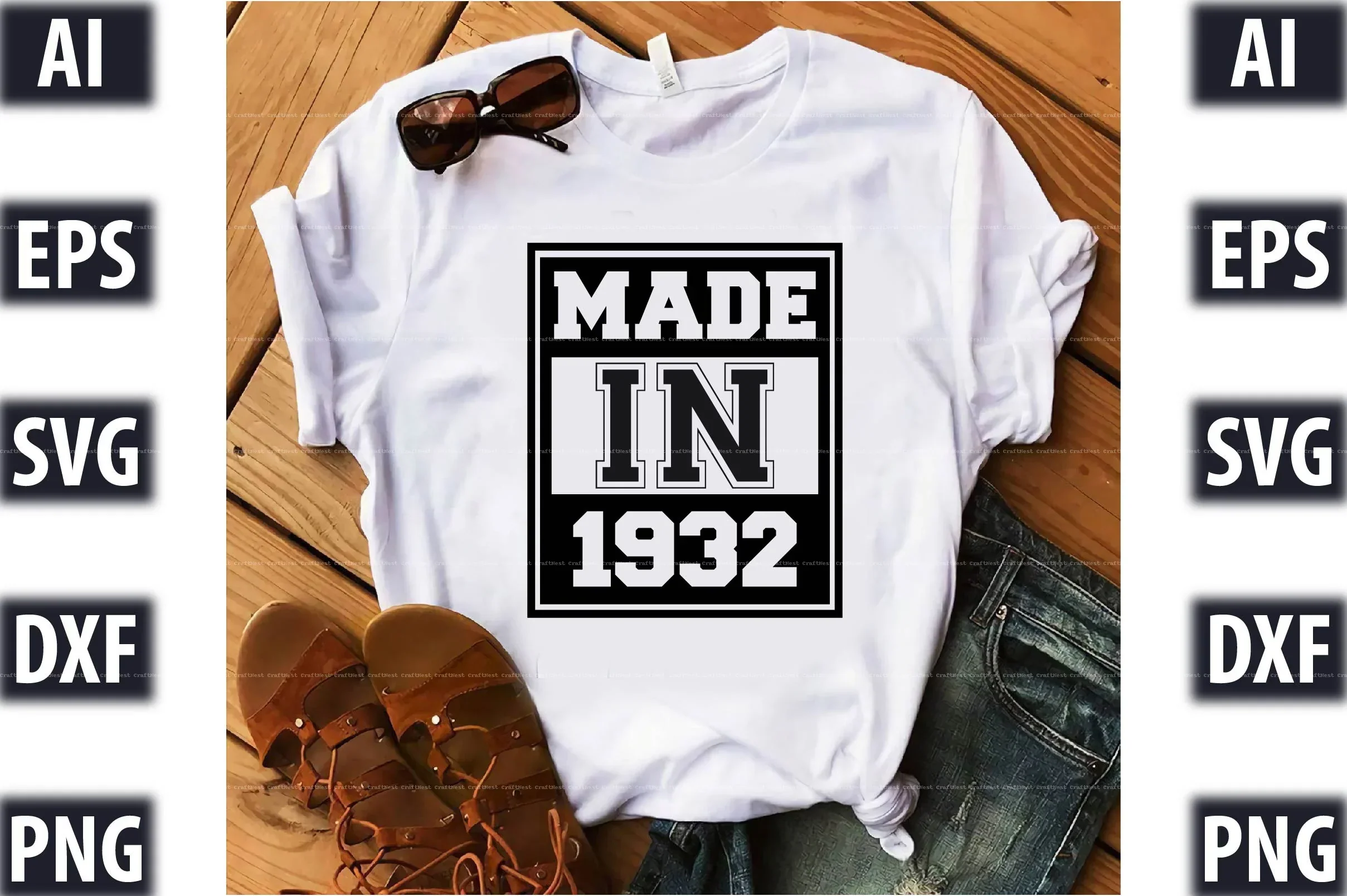 Made 1940 SVG Bundle - Image 9