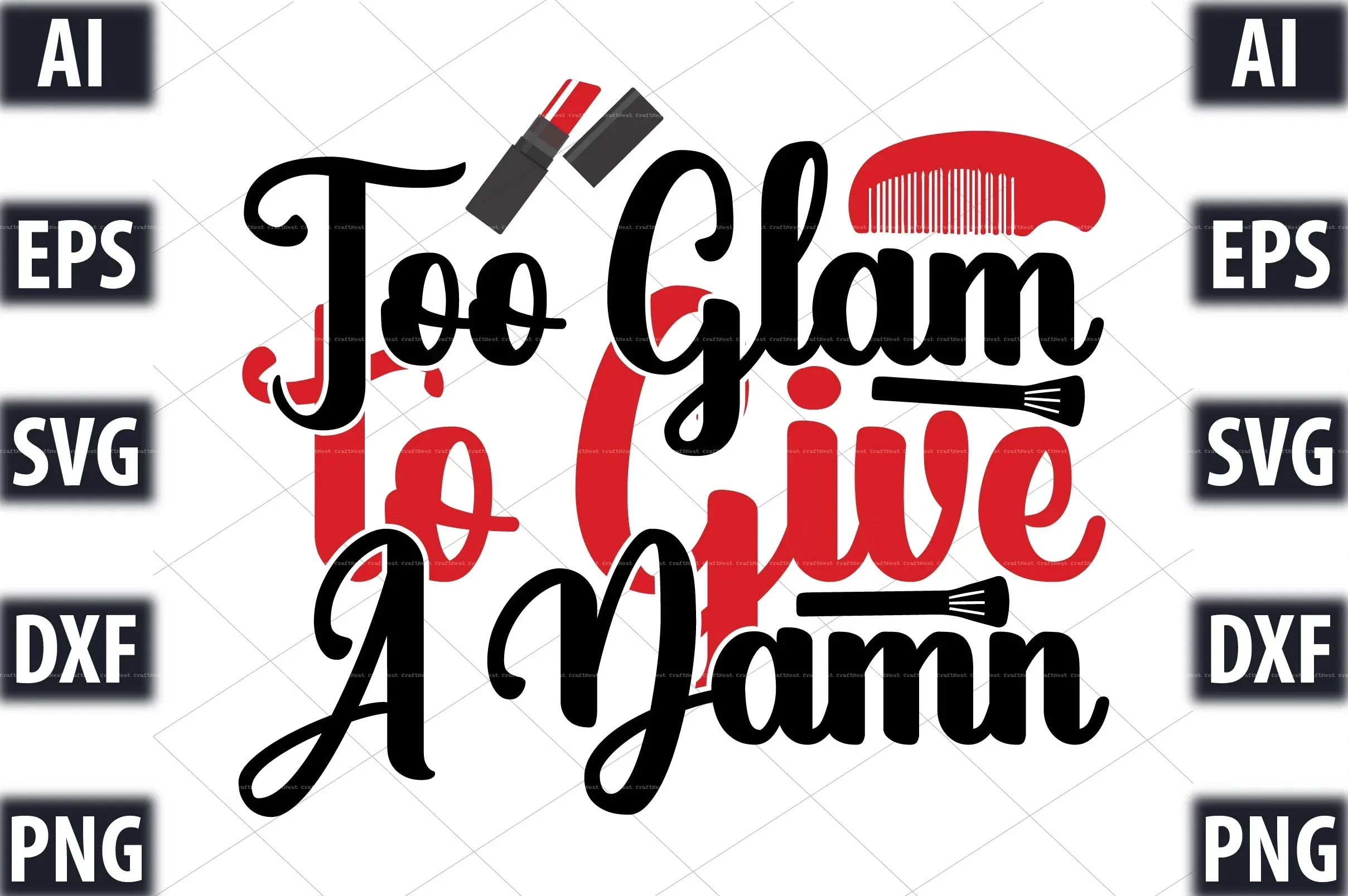 Makeup Design SVG Bundle - Image 12