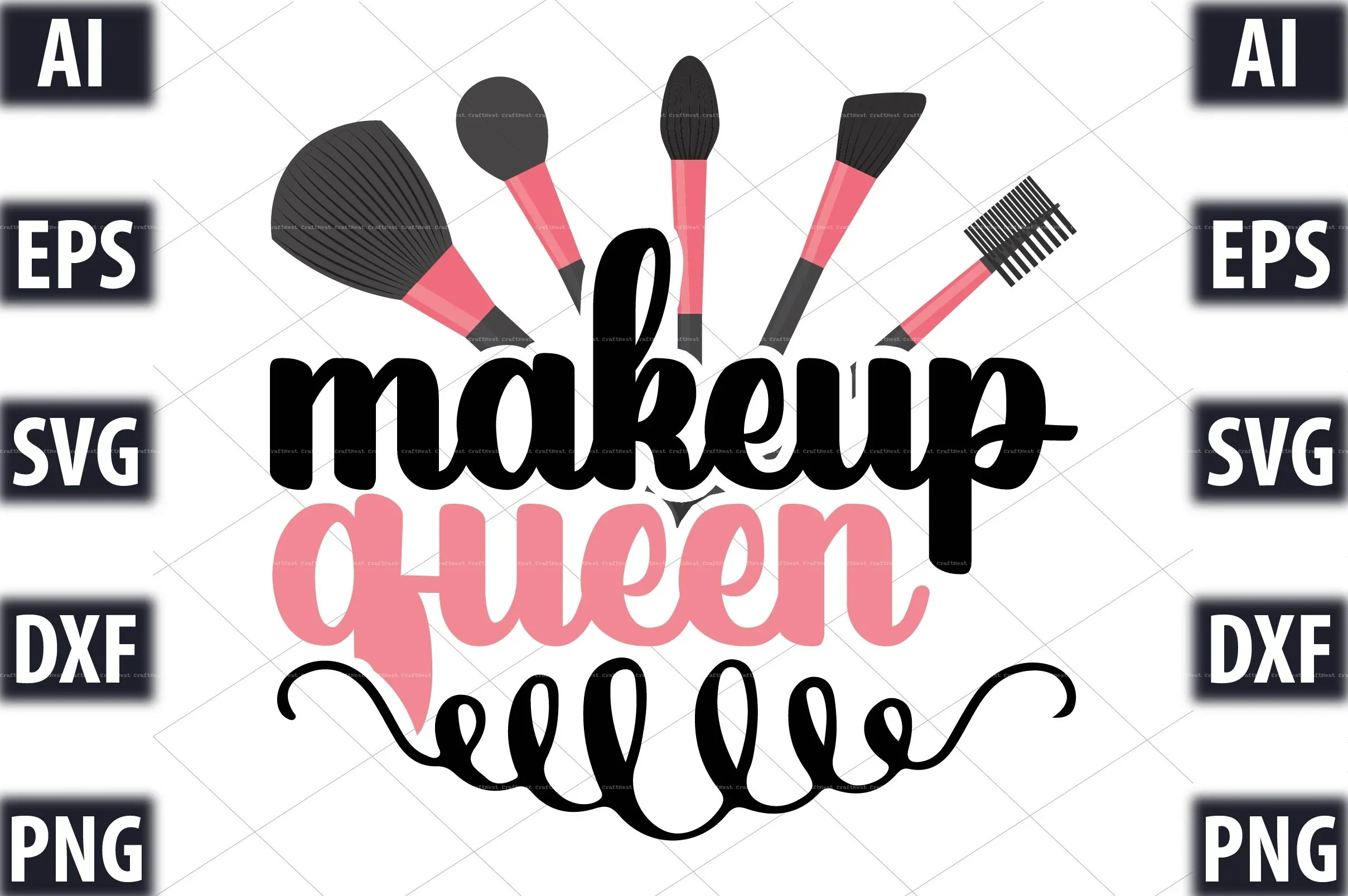 Makeup Design SVG Bundle - Image 6