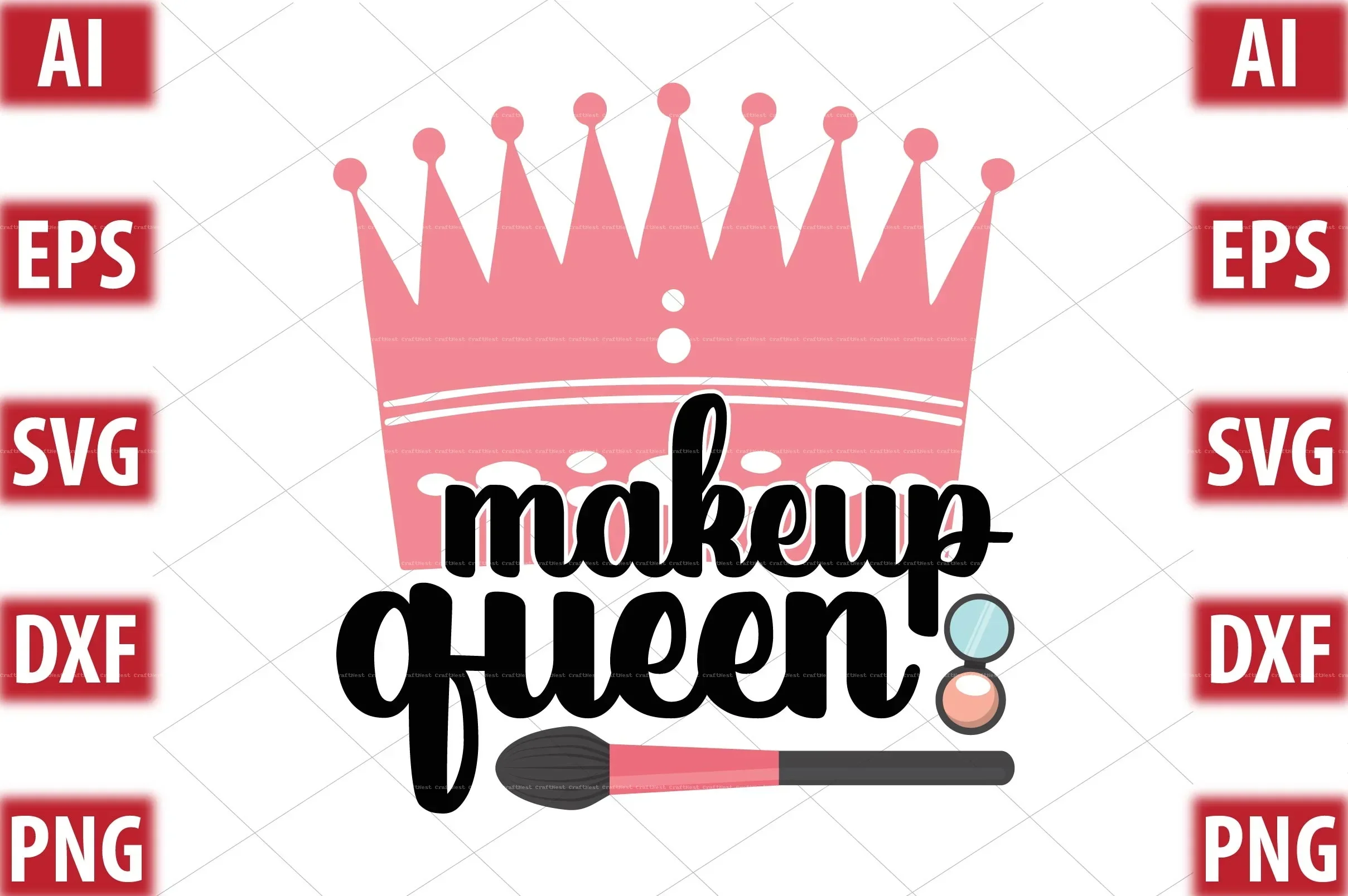 Makeup Design SVG Bundle - Image 6